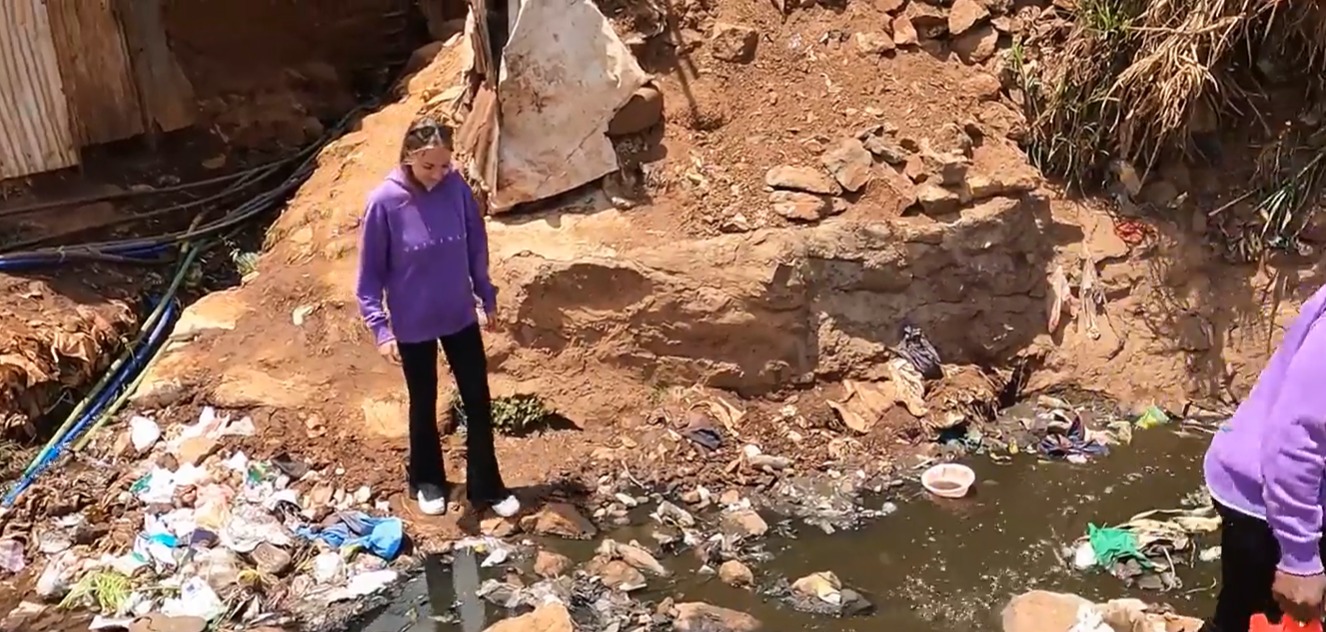 Leni and Vinn Vinn Pacbro lived in Kibera, the largest slum in Africa