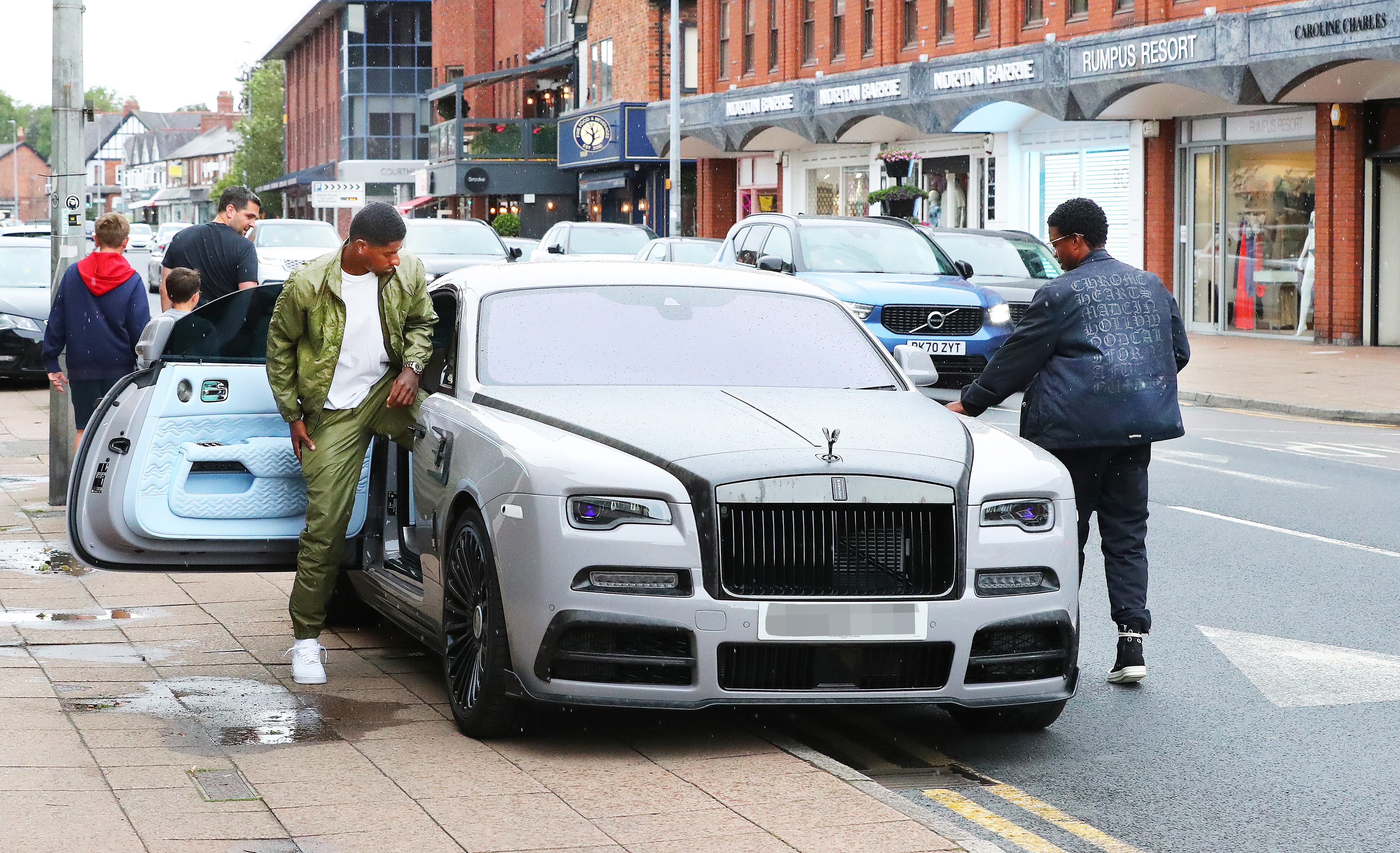 The Manchester United man splashed out £700,000 on the motor