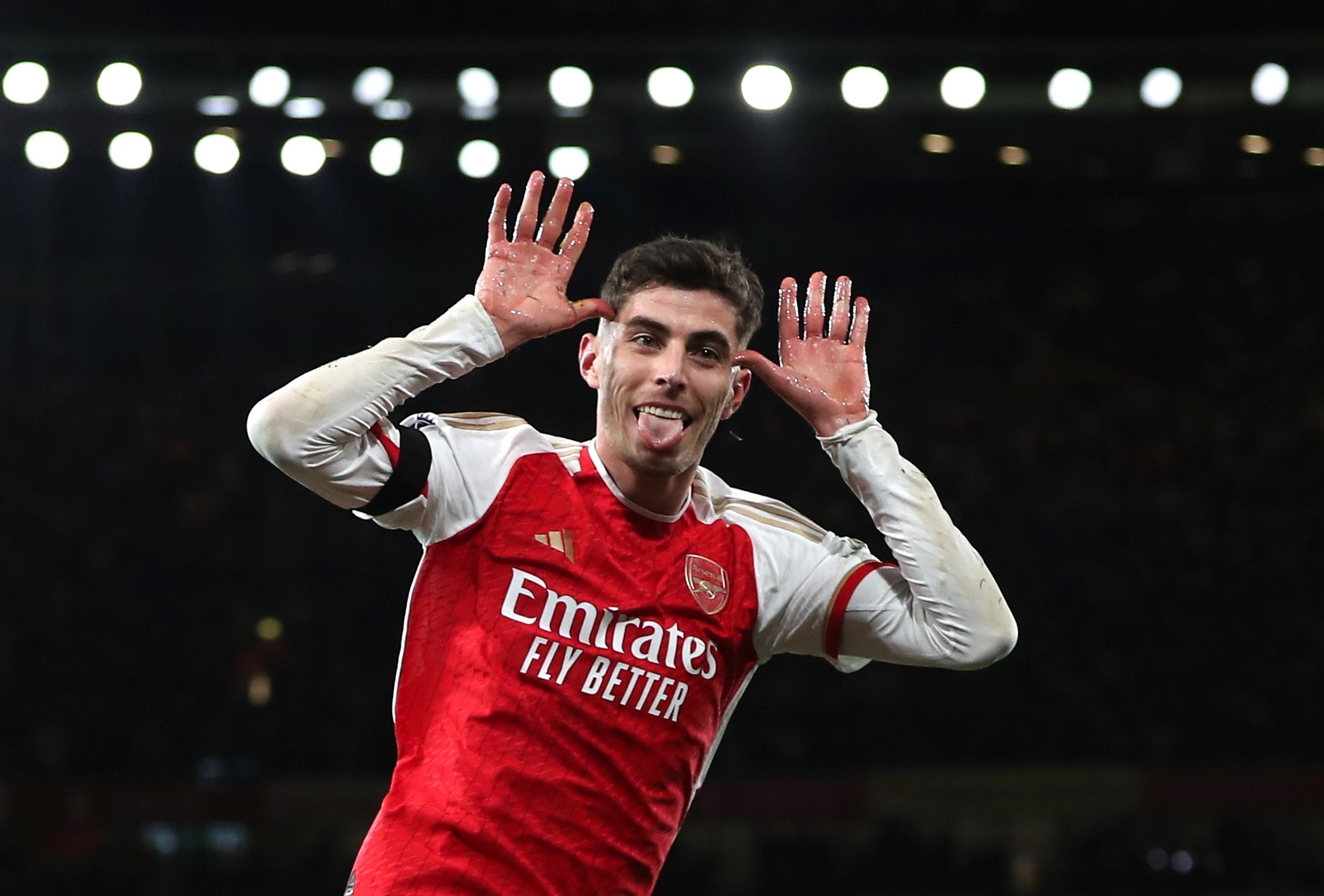 Kai Havertz bagged a brace in the Gunners' rout of their London rivals