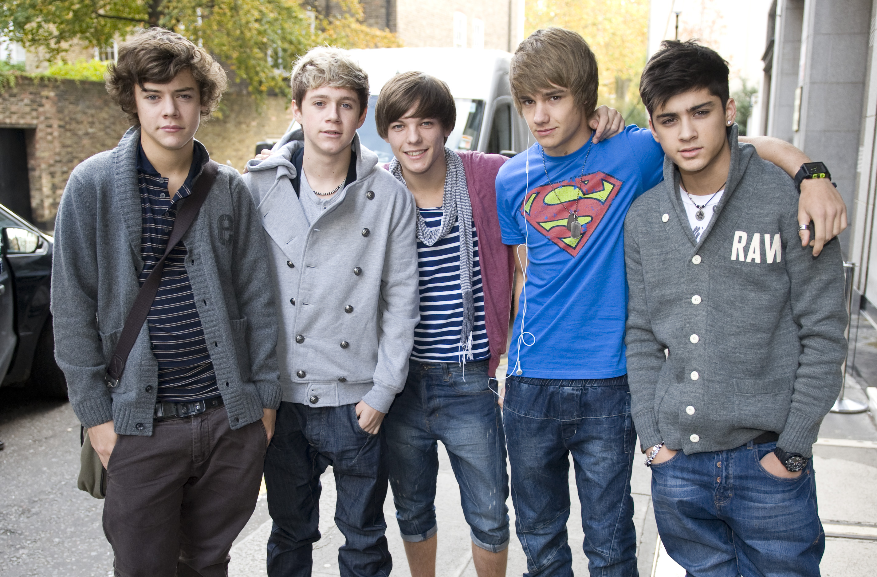 The series will look at the rise and fall of boy bands, pictured One Direction in 2010