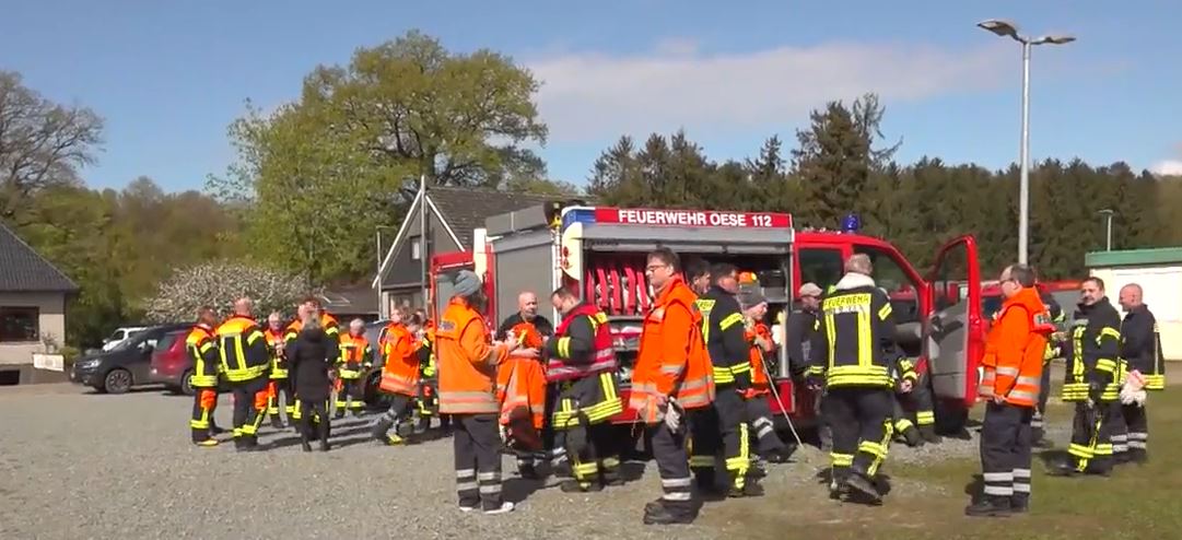 Hundreds of emergency workers and volunteers are out searching for him