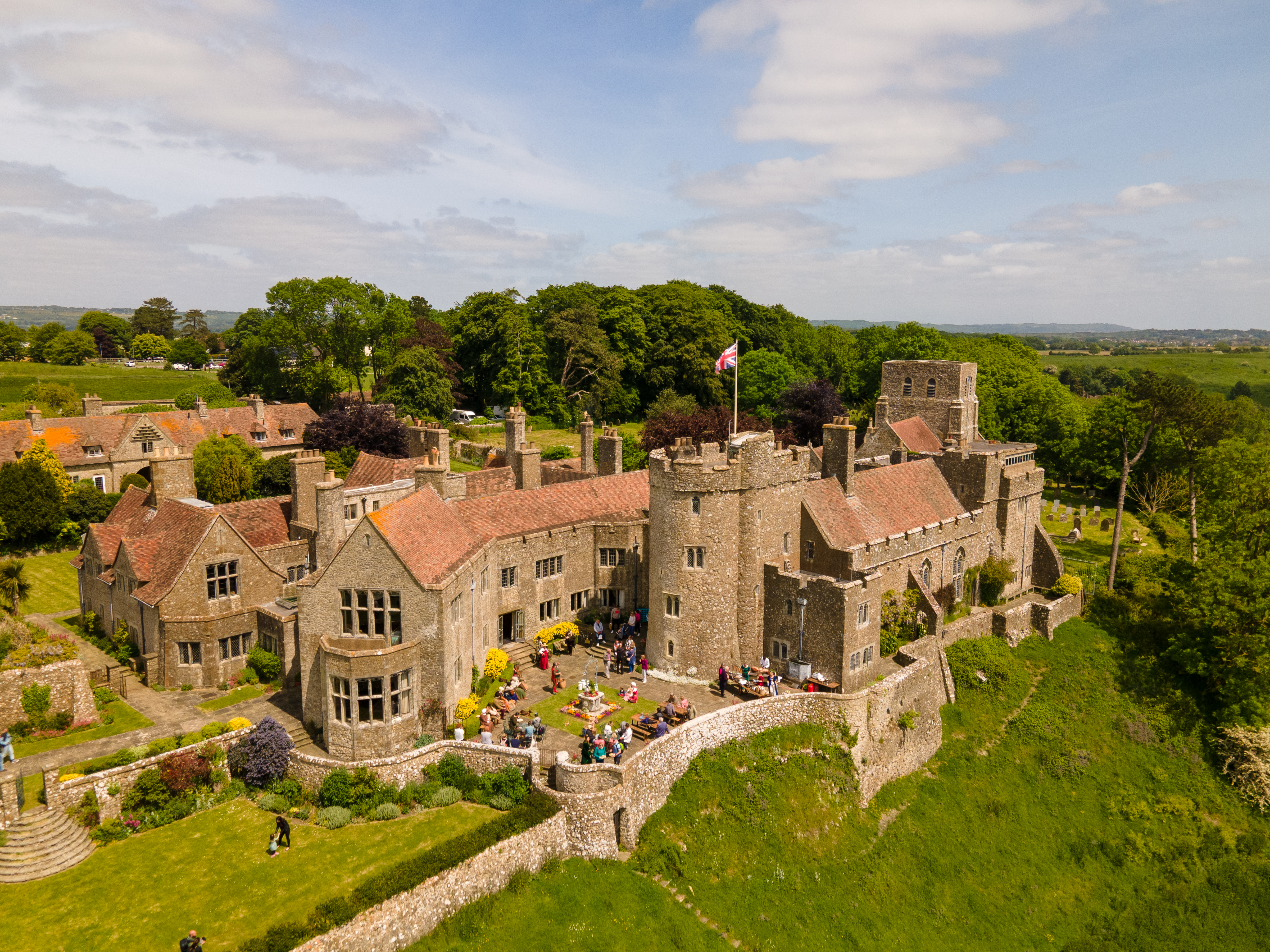 The Grade I listed building is steeped in history