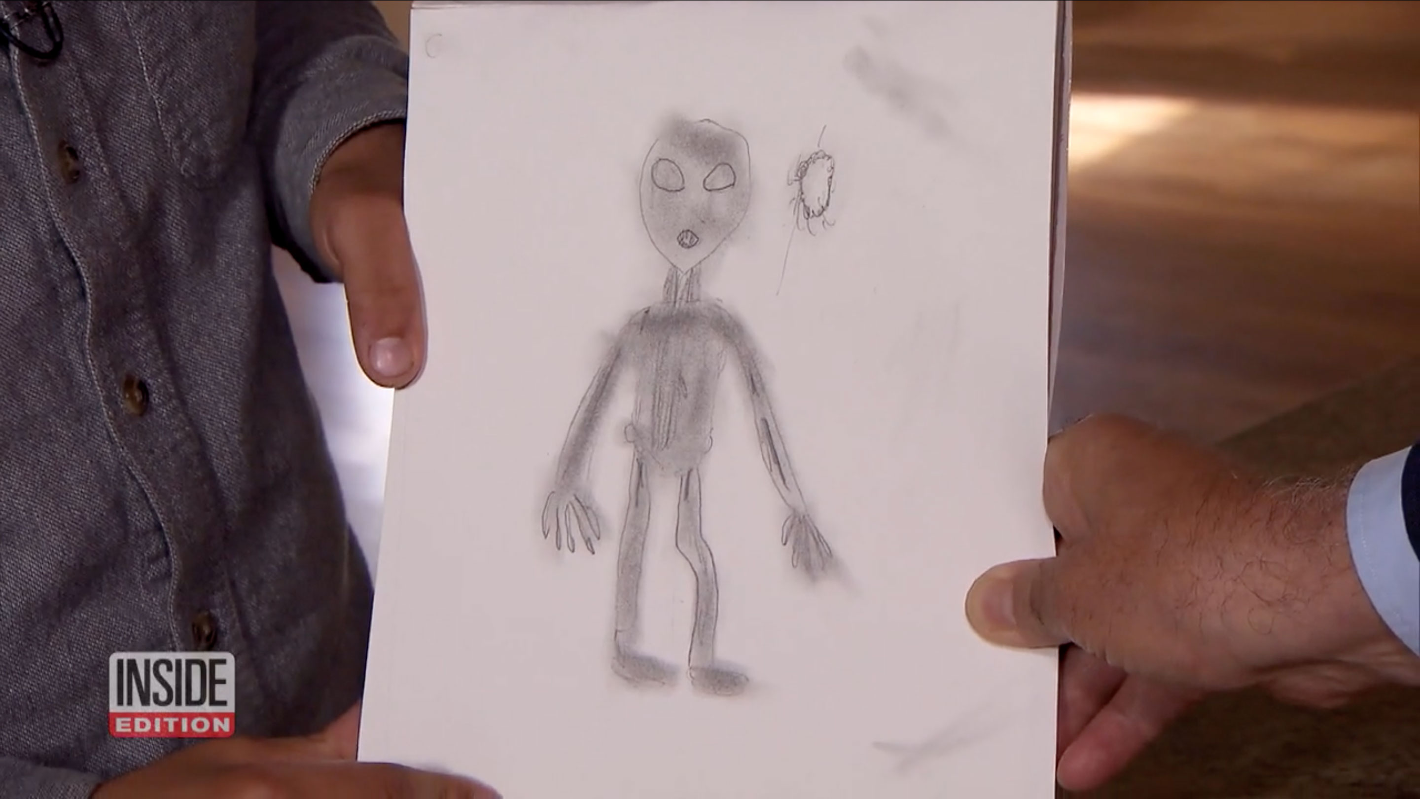 Kenmore and his family drew sketches that resembled the extraterrestrial beings