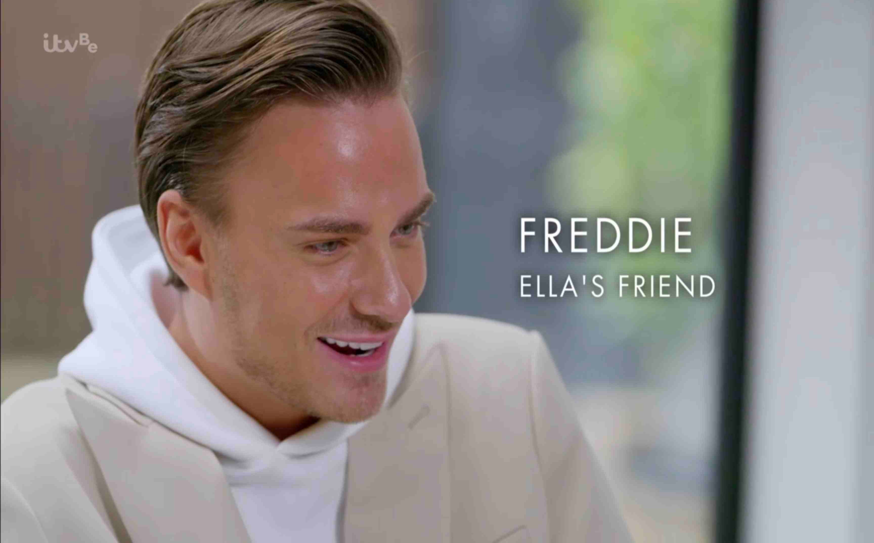 Freddie is a newbie on the TOWIE scene