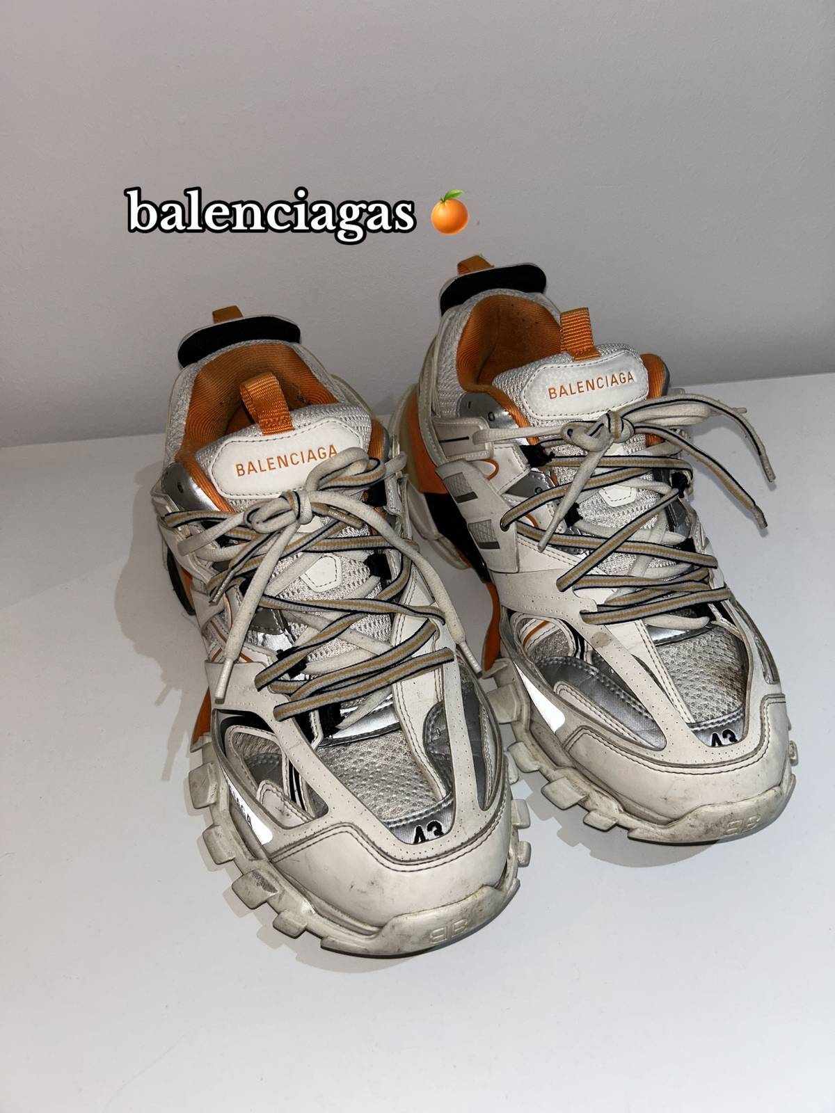 She found some Balenciaga trainers worth over £800