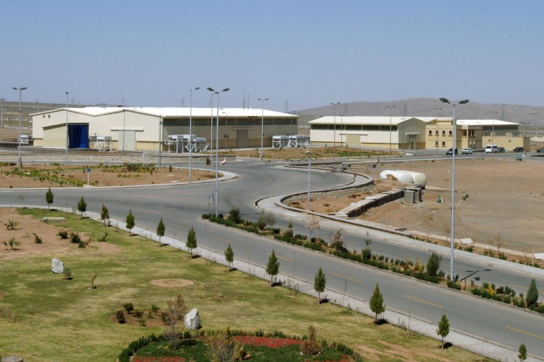 the Natanz uranium enrichment facility