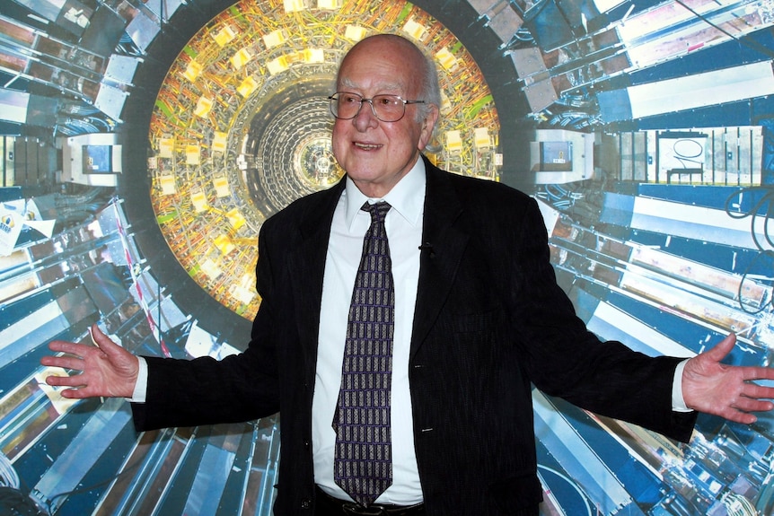 Peter Higgs at Science Museum London