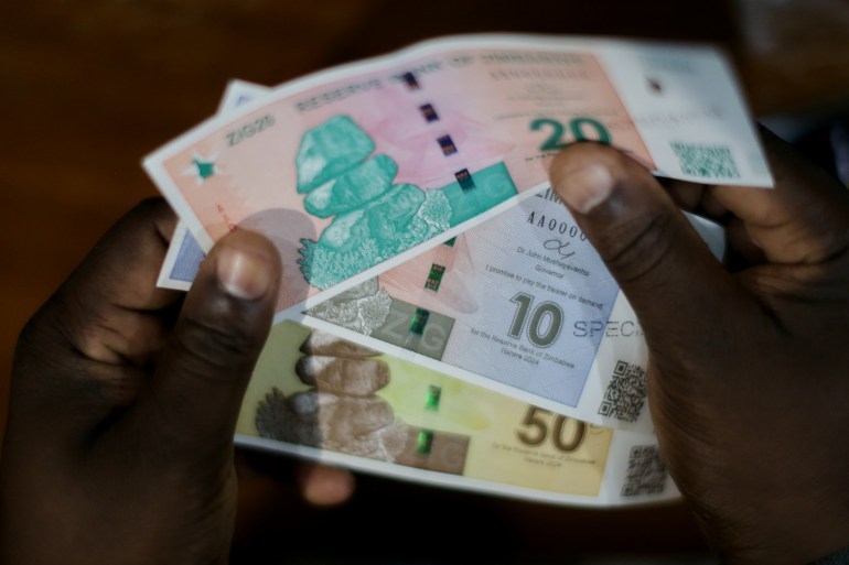 New Zimbabwean banknotes