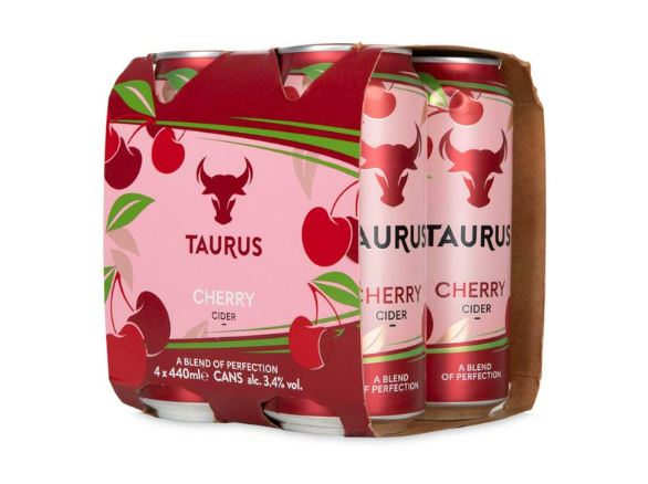 Aldi has confirmed Taurus Cherry Cider has now left shelves