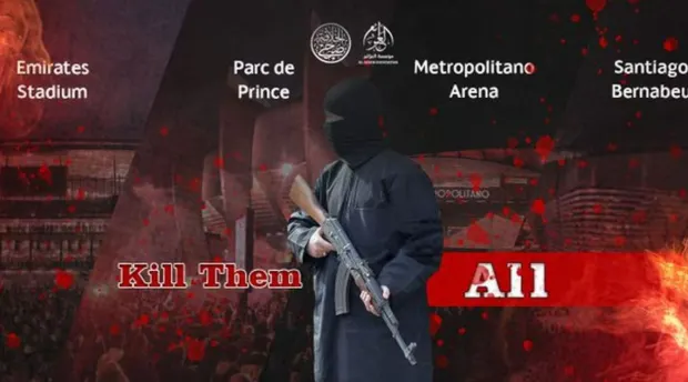 The terrorist group have issued threats against four Champions League venues