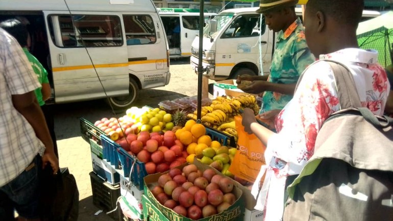 Vendors in Zimbabwe