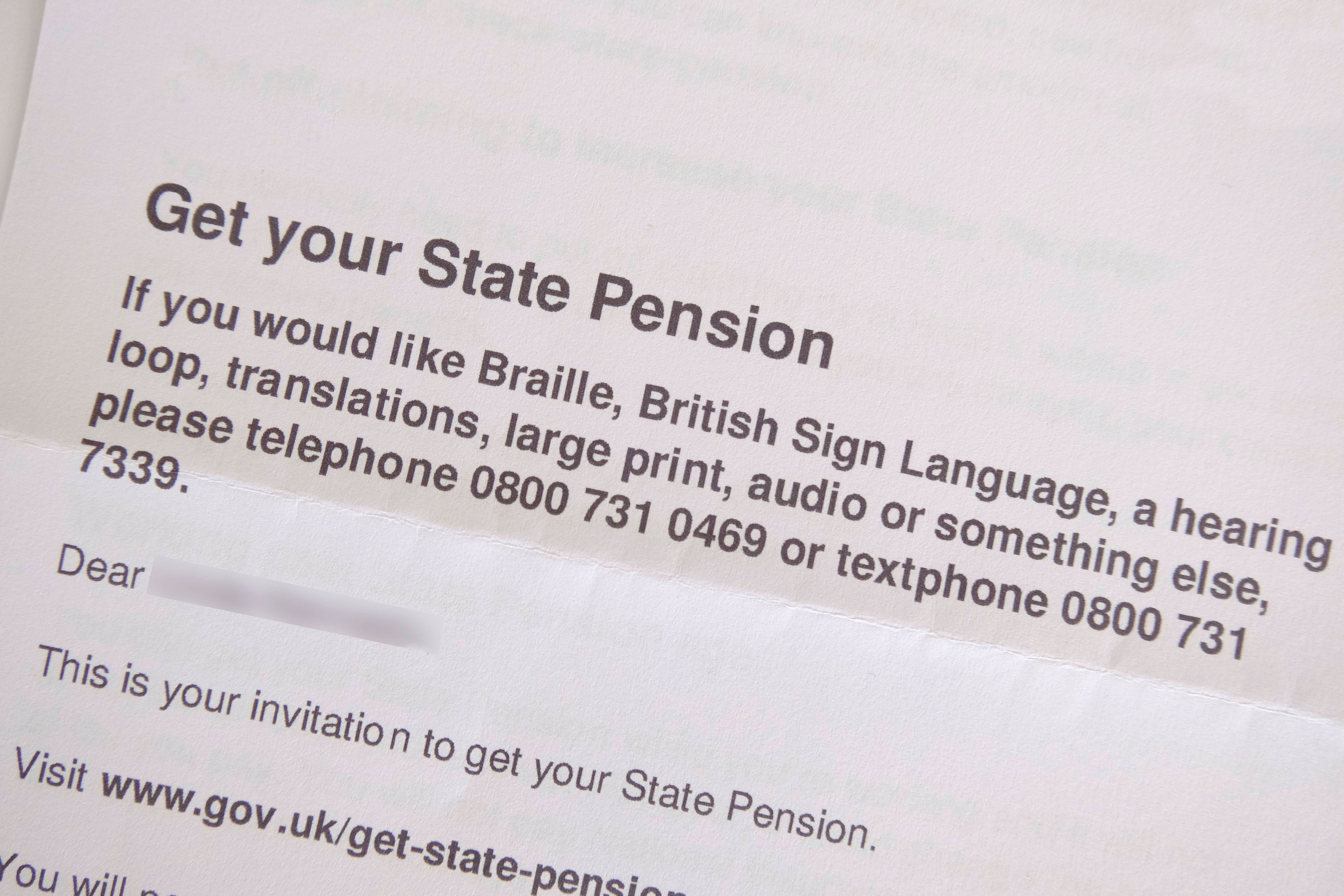 The State Pension rose in April by 8.5%