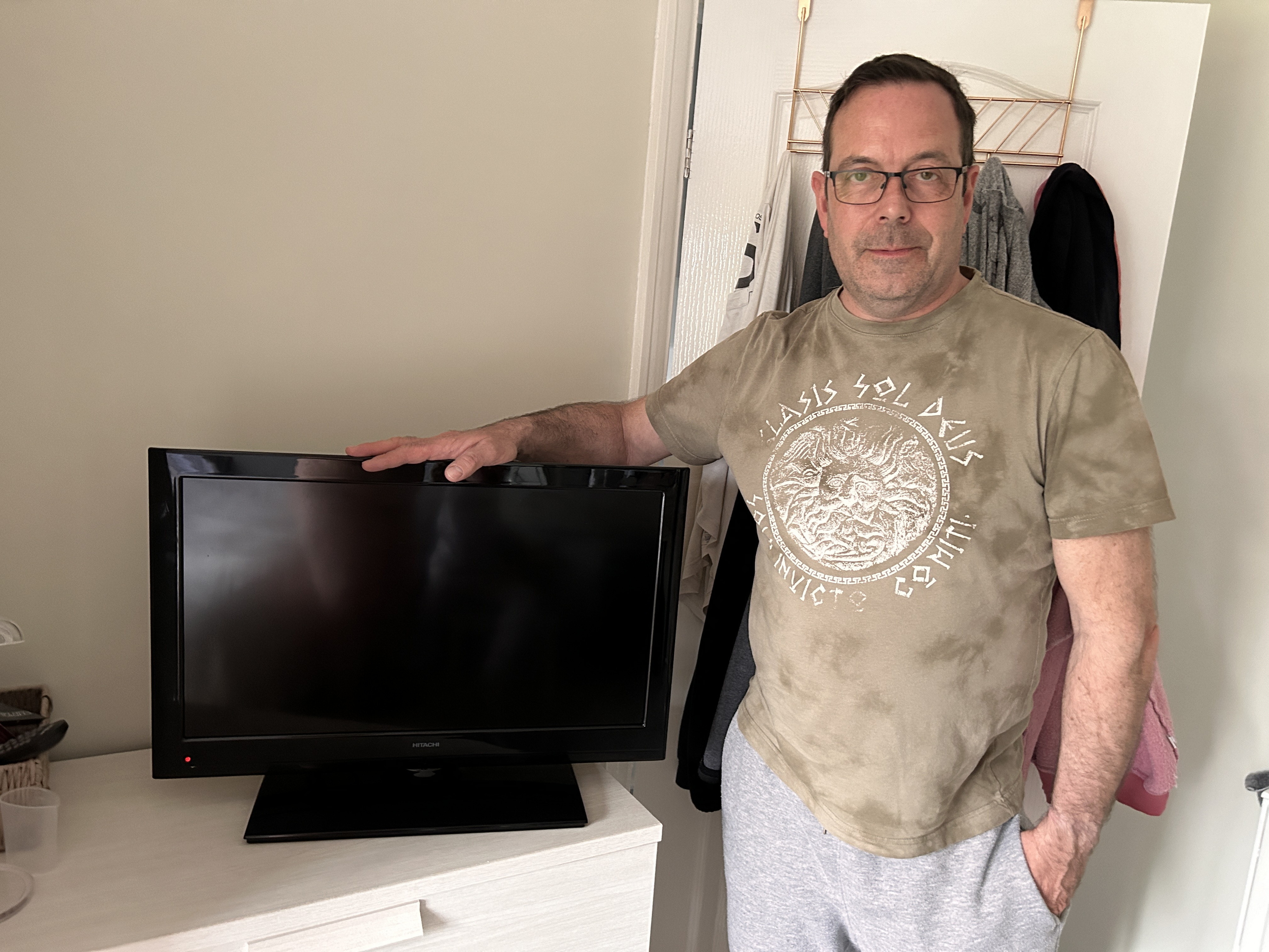 Darren Leeming bagged all sorts of freebies for his home including a £350 TV