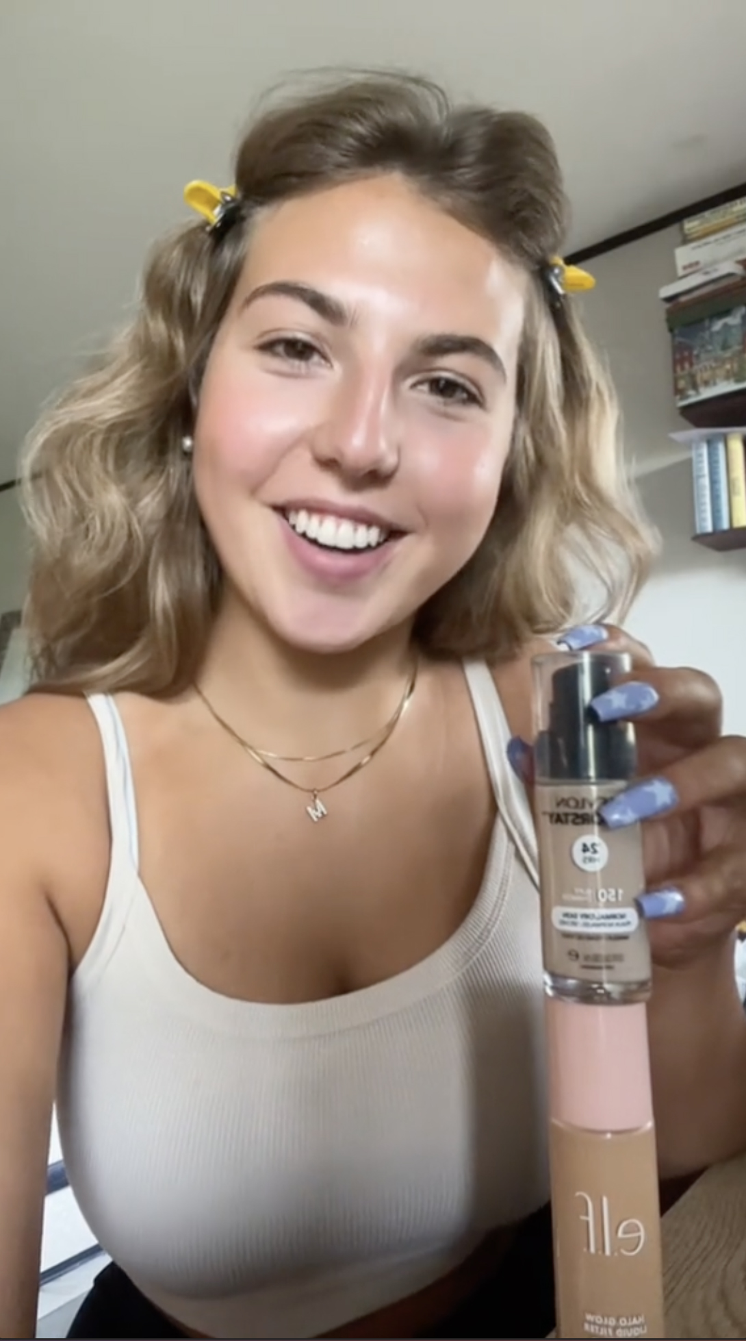 Maddy shared the correct way to use the $14 Elf Halo Glow