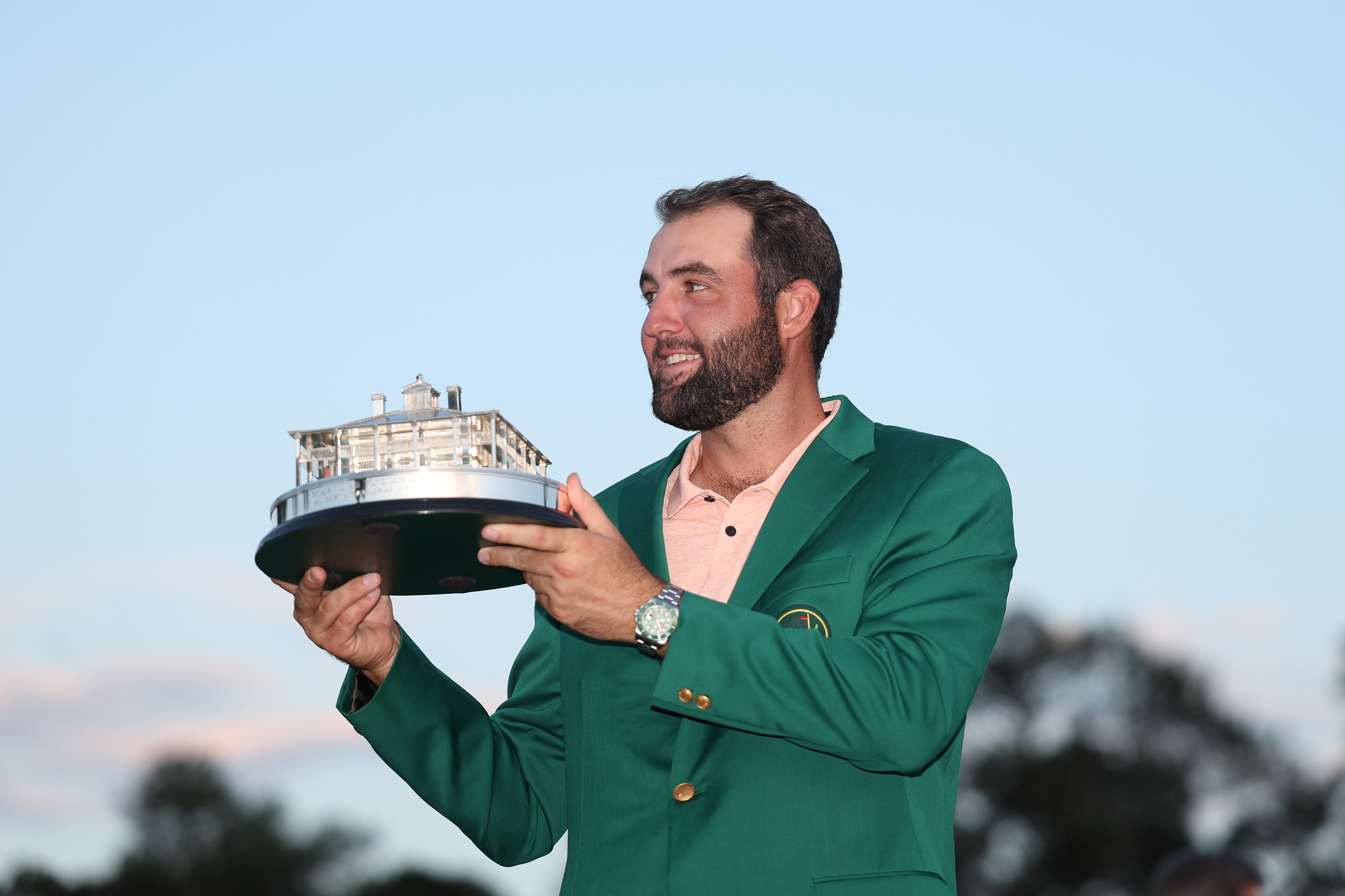 The 27-year-old put on the green jacket for a second time