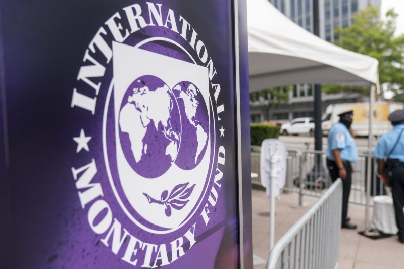 The International Monetary Fund warned the United States on Tuesday that the government’s rampant spending and growing national debt is not sustainable and could threaten the global economy. “Something will have to give,” the Washington-based nonpartisan financial agency of the United Nations warned. File photo by Shawn Thew/EPA-EFE