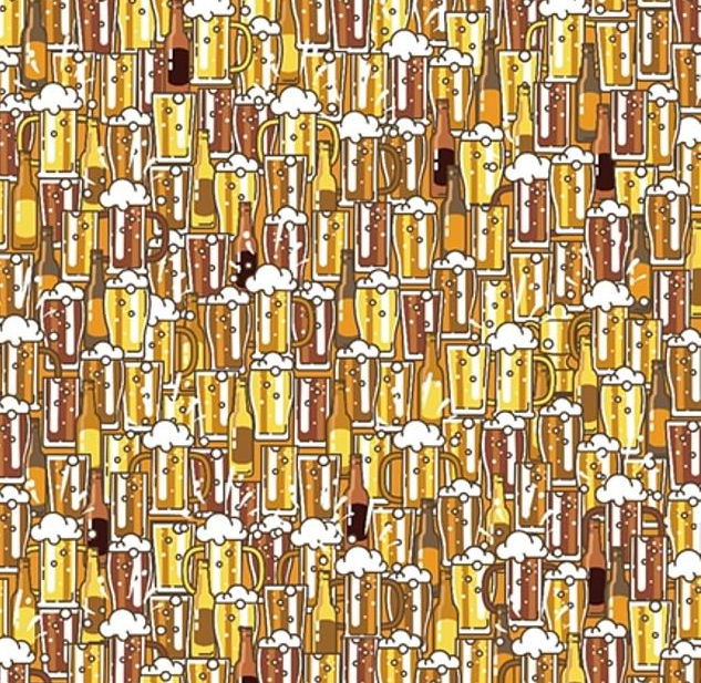 If you spot the trophy hidden among beer in under 30 seconds you're the record holder