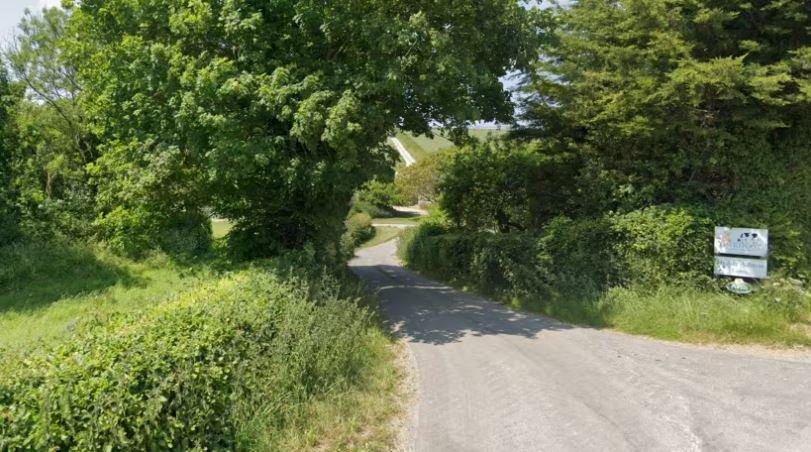 The event took place on farmland in Dorset