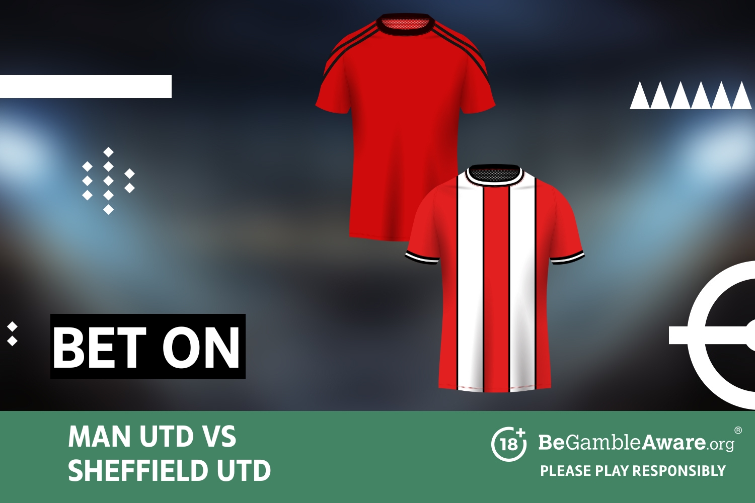 Bet on Manchester Utd vs Sheffield Utd. 18+ BeGambleAware.org - Please play responsibly.