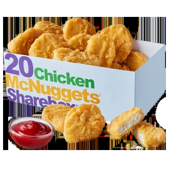 The fan favourite chicken McNuggets is now being sold for £4.49 for a box of 20