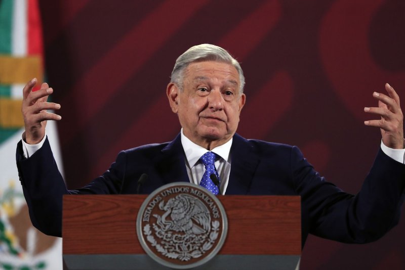 Mexico President Andres Manuel Lopez Obrador on Saturday suspended diplomatic relations with Ecuador following a police raid on his country's embassy in Quito to arrest former Ecuadorian Vice President Jorge Glas. File Photo by Mario Guzman/EPA-EFE