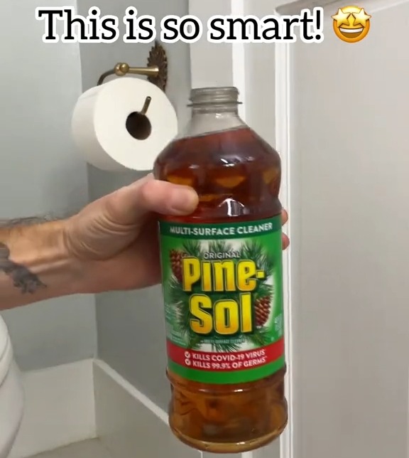 Jeff and Lauren shared a Pine-Sol hack that is so smart