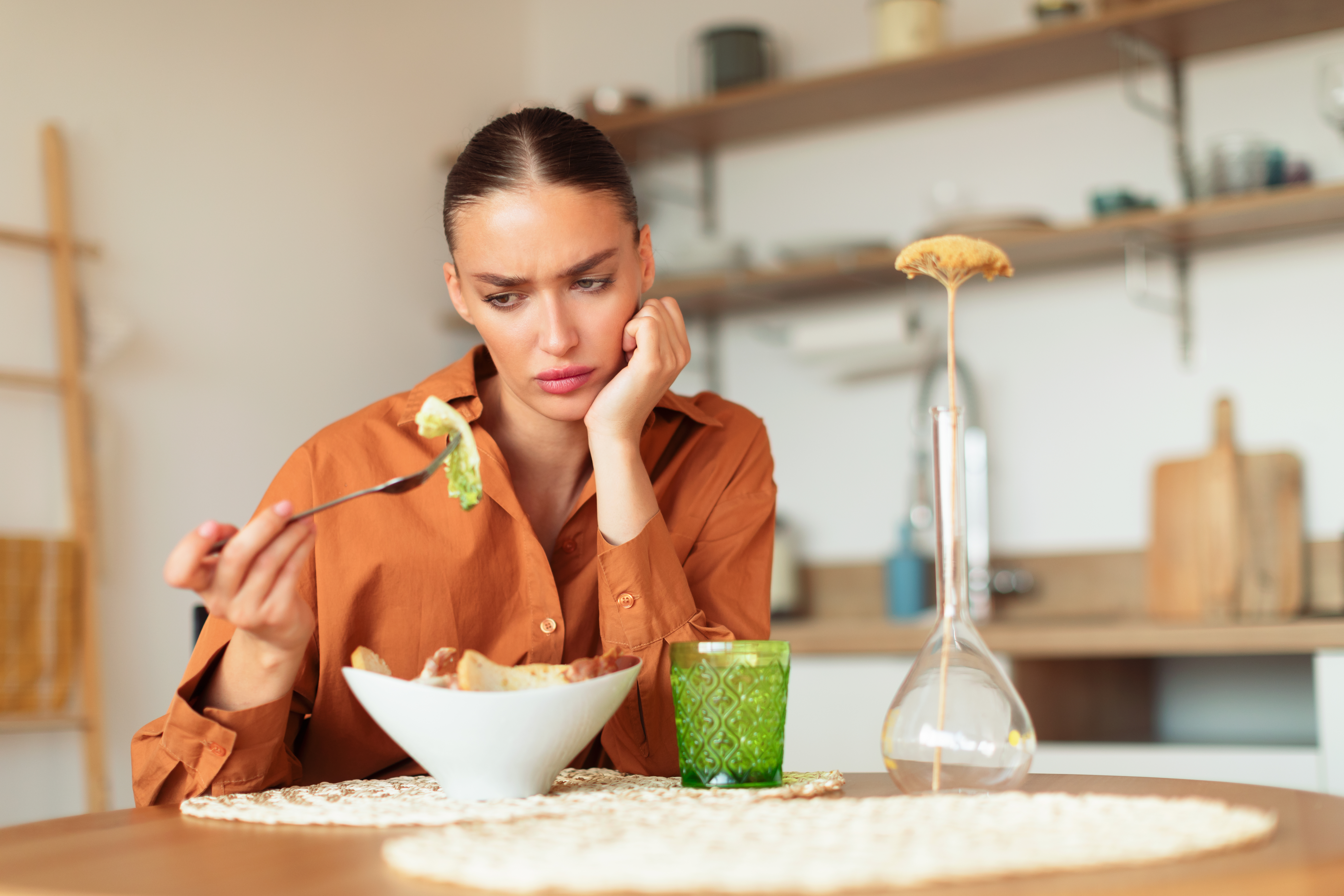 A woman shared her date's complaints after they ate together (Stock photo)