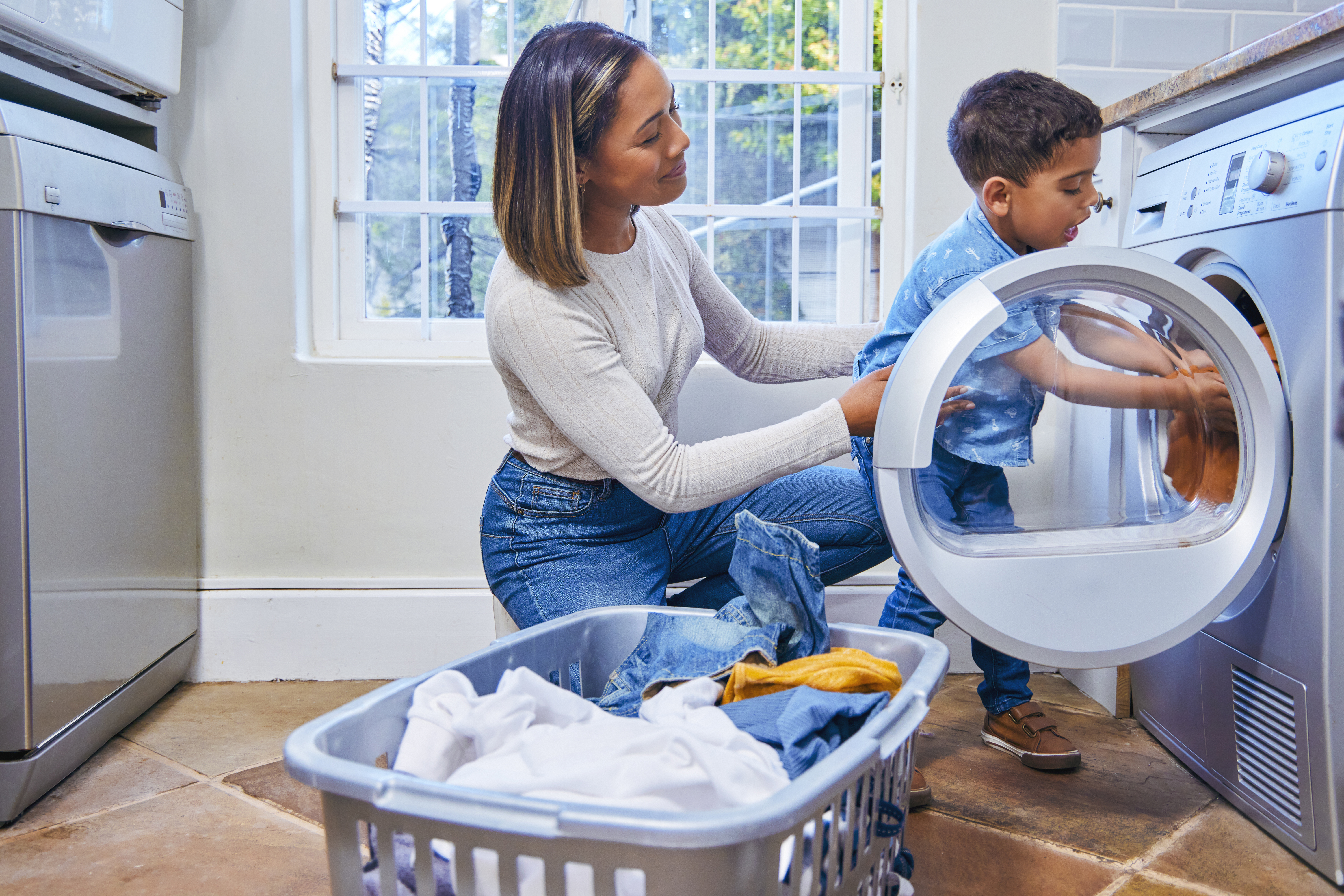 A Redditor has given their top advice for getting the most out of laundry day (stock photo)