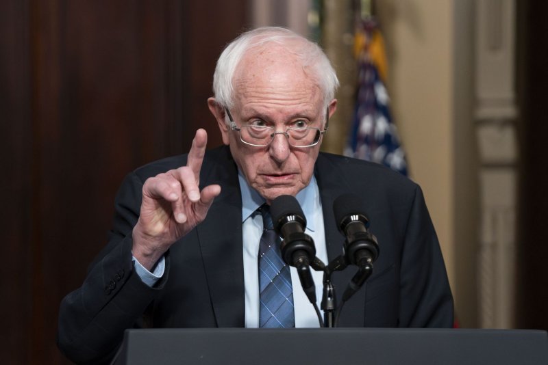 A building housing the offices of Sen. Bernie Sanders in Burlington, Vt., was targeted by a possible arsonist on Friday, local authorities said. The suspect is still at large, and no motive has yet been determined. File Photo by Bonnie Cash/UPI