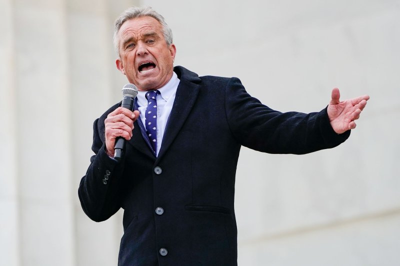 Robert F. Kennedy Jr. vowed to put the nation's budget on blockchain to increase government transparency and end corruption. "I'm going to put the entire U.S. budget on blockchain so that every American -- every American can look at every budget item." File photo by Jemal Countess/UPI