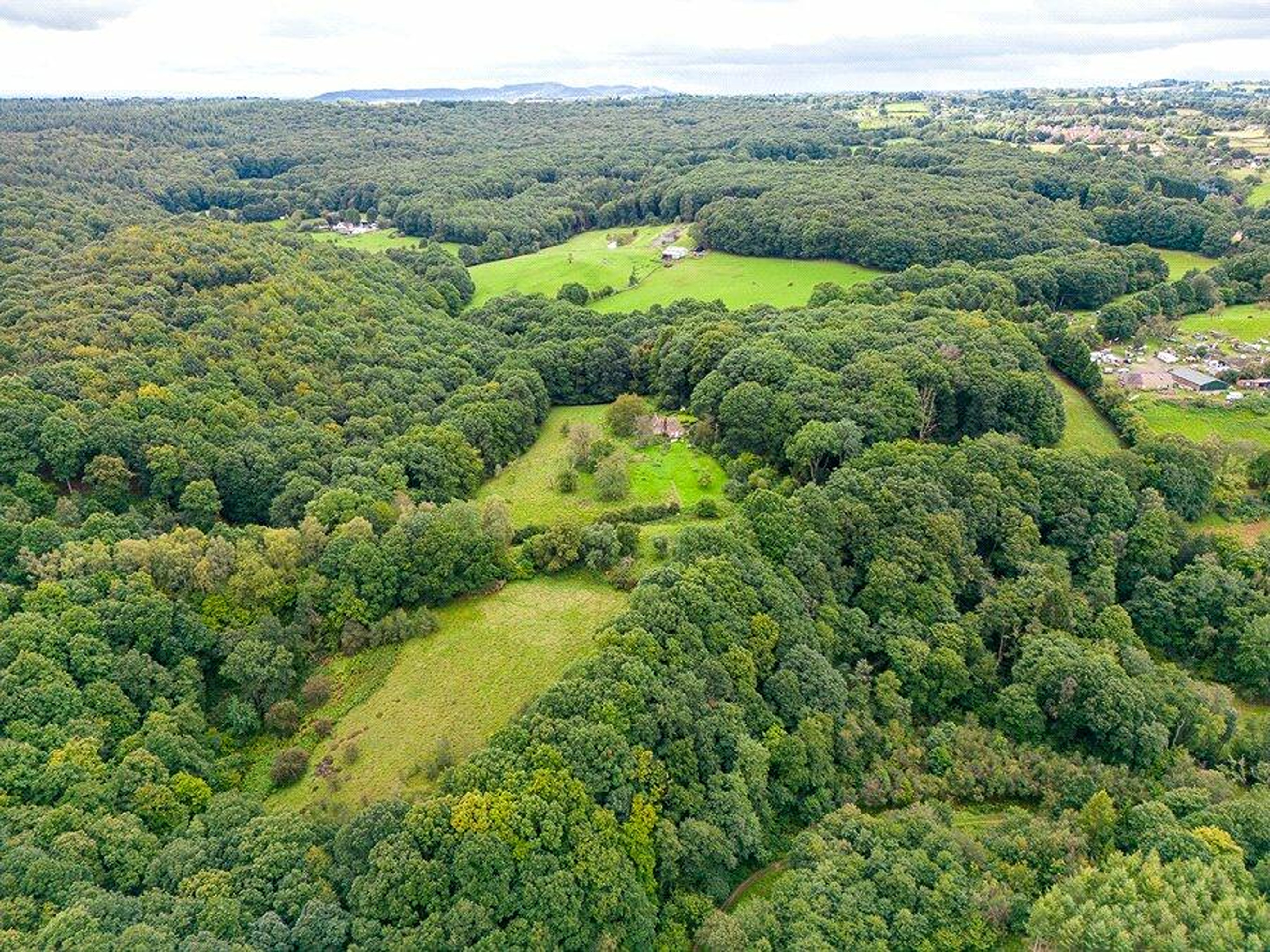 A home perched between woodland and natural springs has hit the market for the first time in 200 years