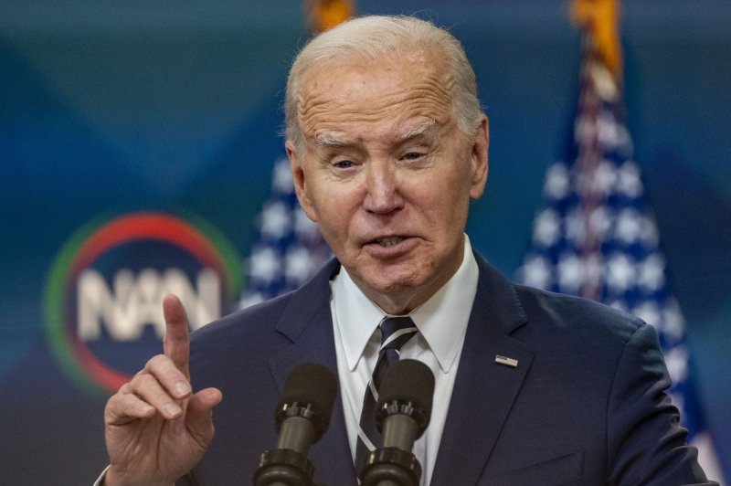 President Joe Biden announced a $6 billion semiconductor deal with Samsung on Monday. Photo by Ken Cedeno/UPI