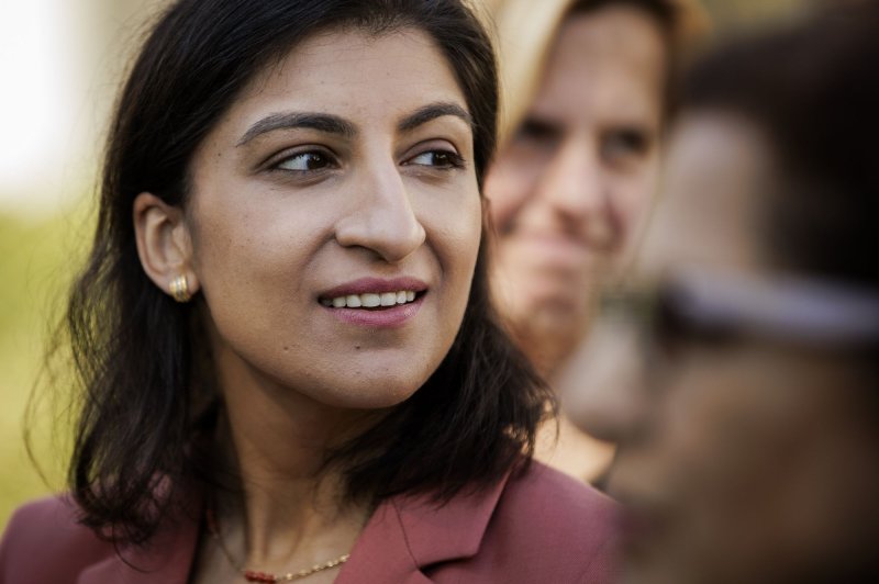 The DOJ said Friday that Williams-Sonoma will pay over $3.1 million in civil penalties for falsely labeling some of its products "Made in USA" when they were imported. FTC Chair Lina Khan (pictured in 2023) said that FTC Act violation "misled consumers" and hurt American businesses. File Photo by Samuel Corum/UPI