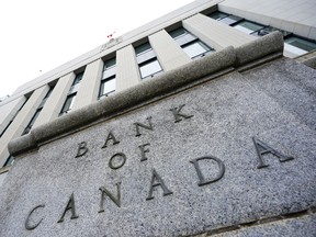 The Bank of Canada building in Ottawa.