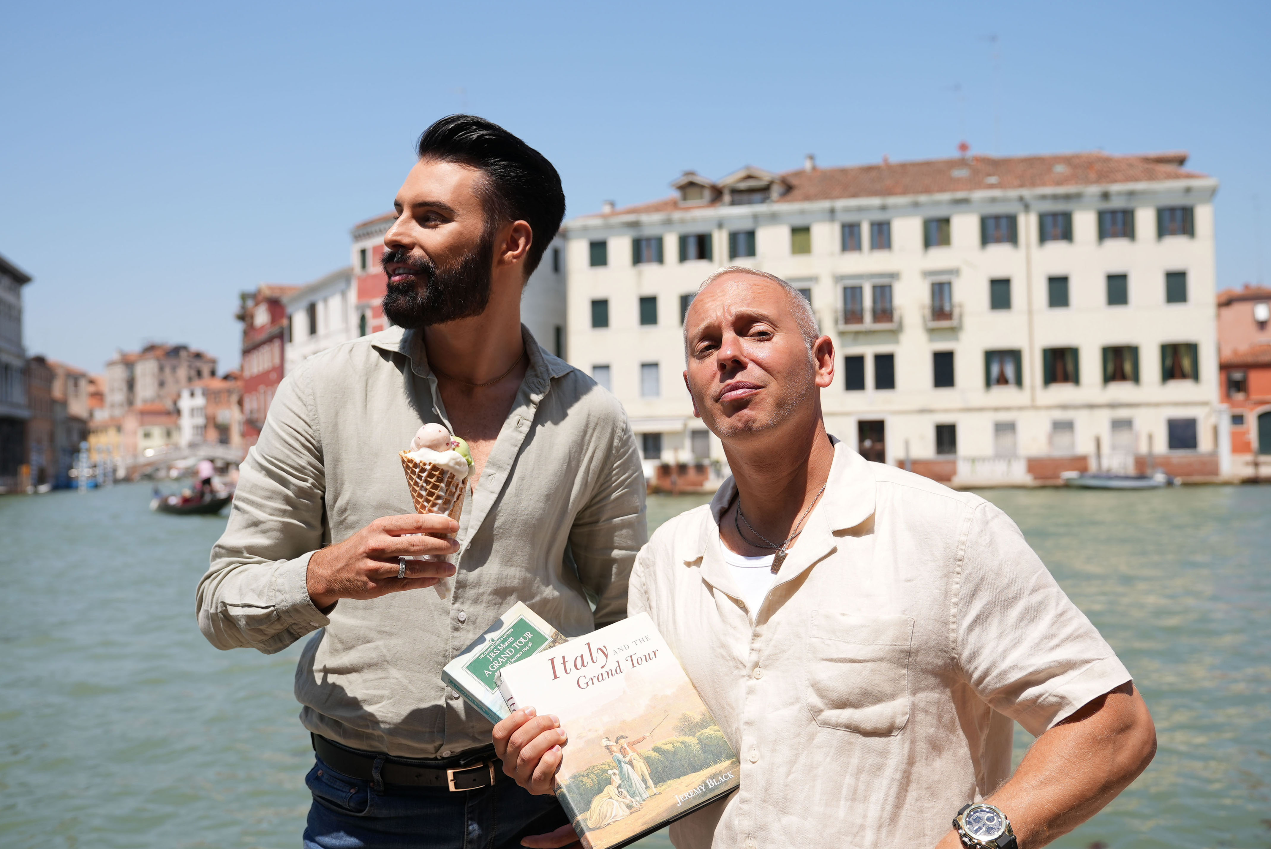 Rob and Rylan will spend time in Venice, Rome and Florence