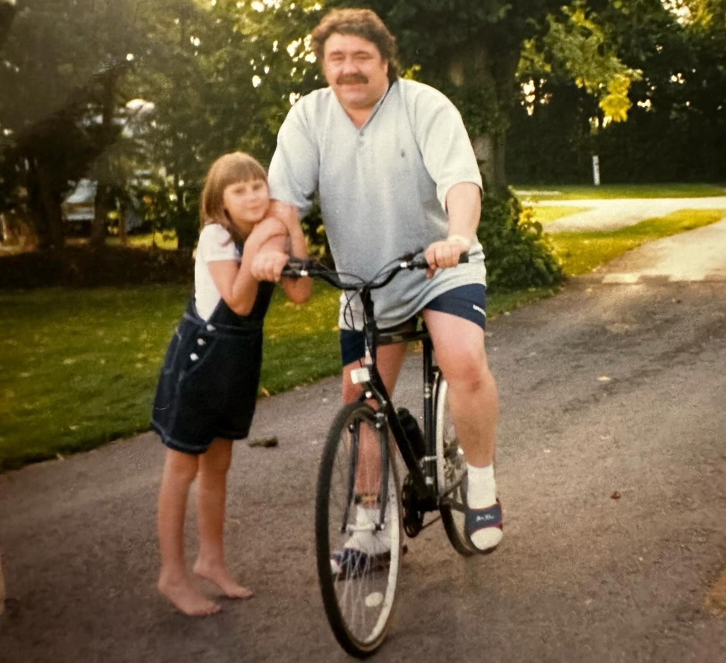 Another childhood snap of Sophie with her dad