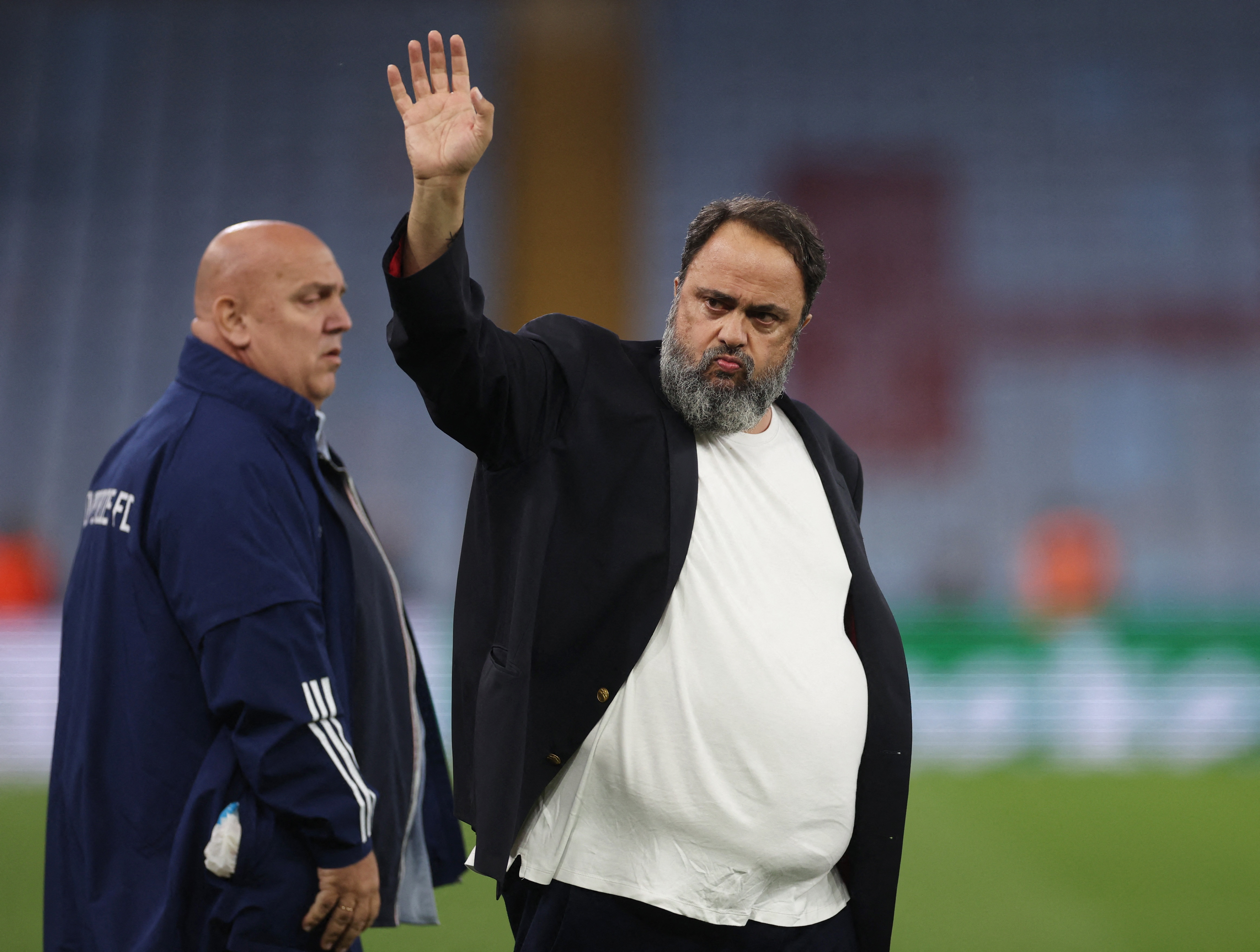 Forest owner Evangelos Marinakis has plans to buold a new stadium and training ground