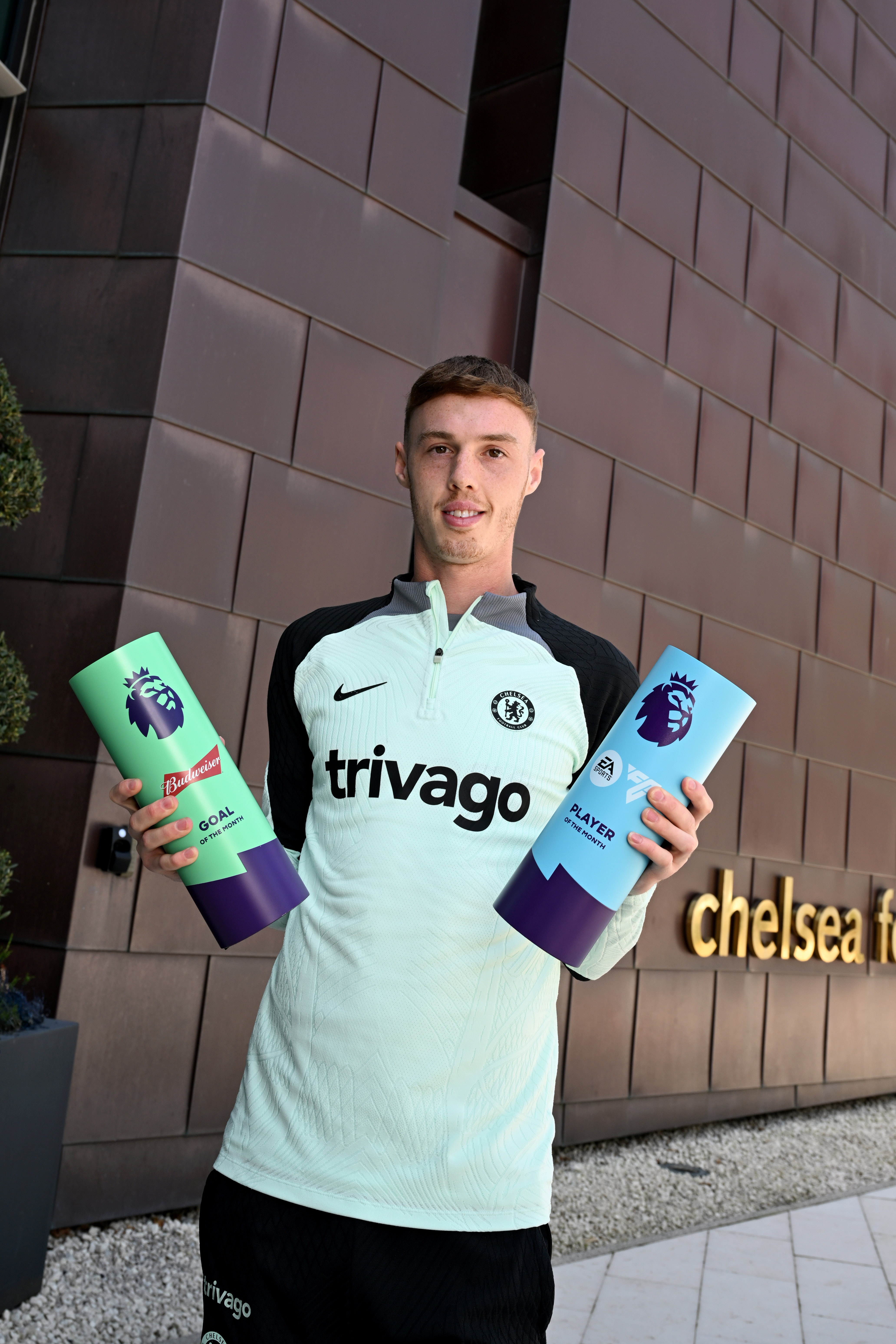 Palmer won the Premier League Goal of the month and Player of the Month awards for April