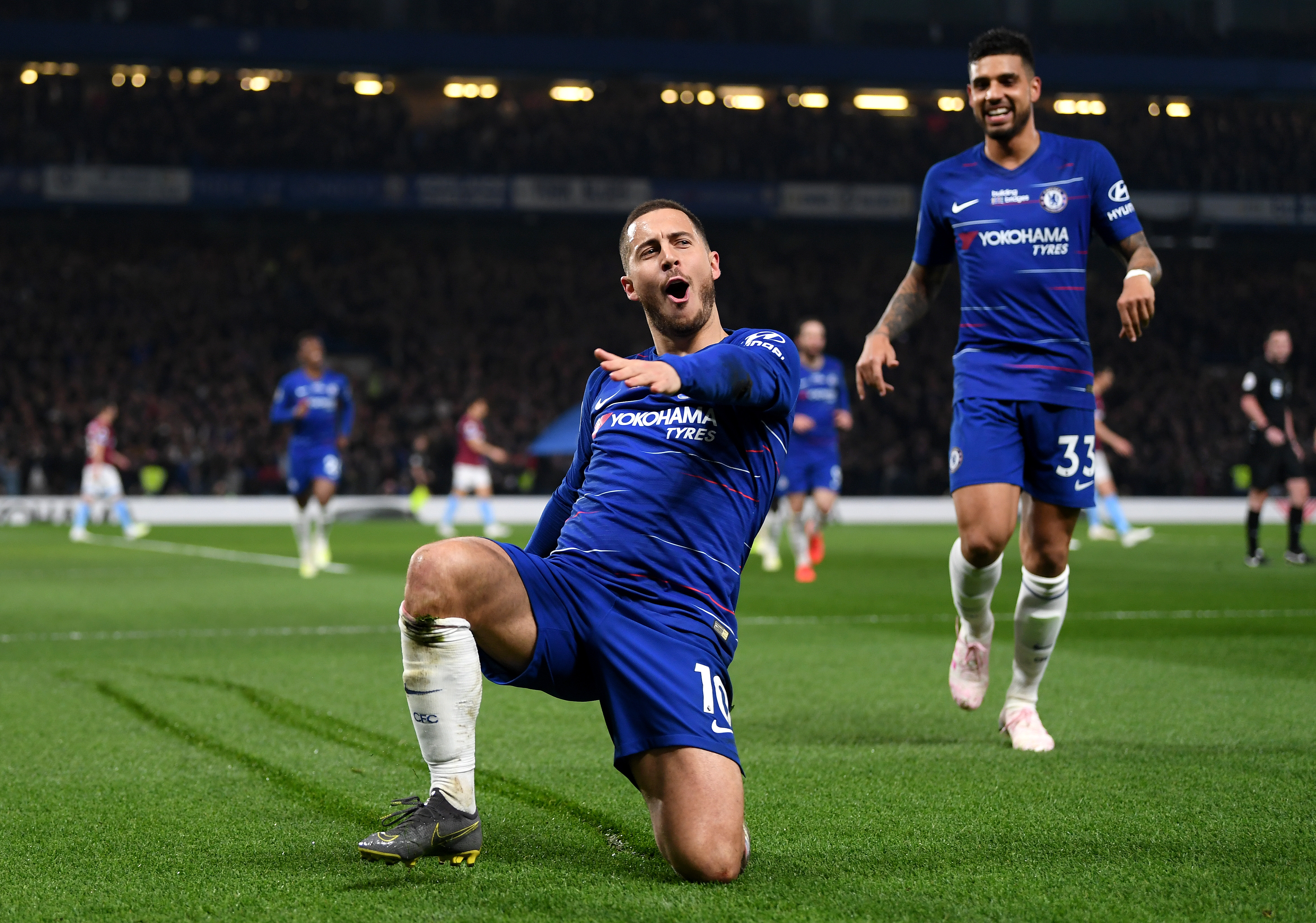 Hazard was twice named Player of the Month during his seven years at Stamford Bridge