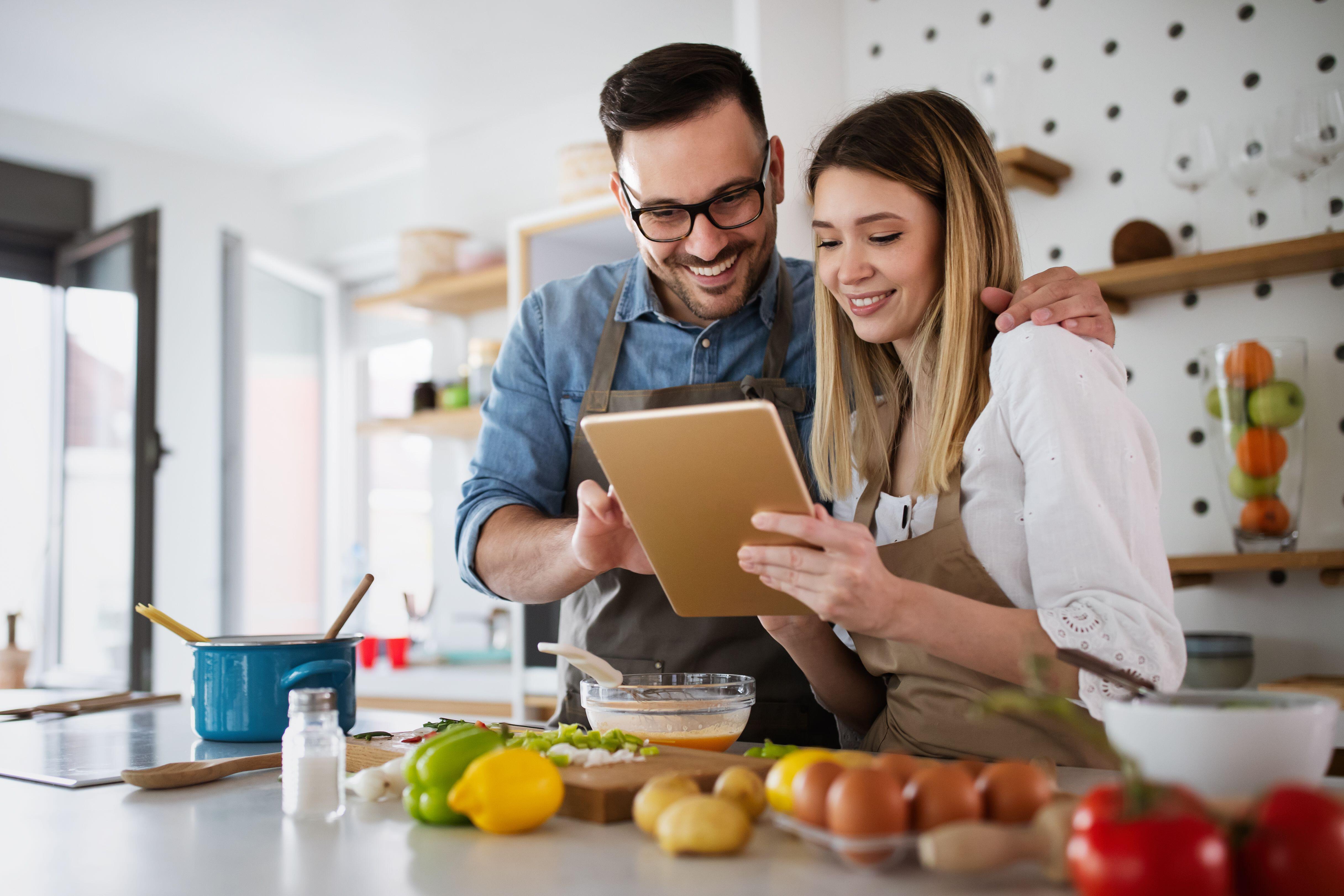 Cooking together is also a great option