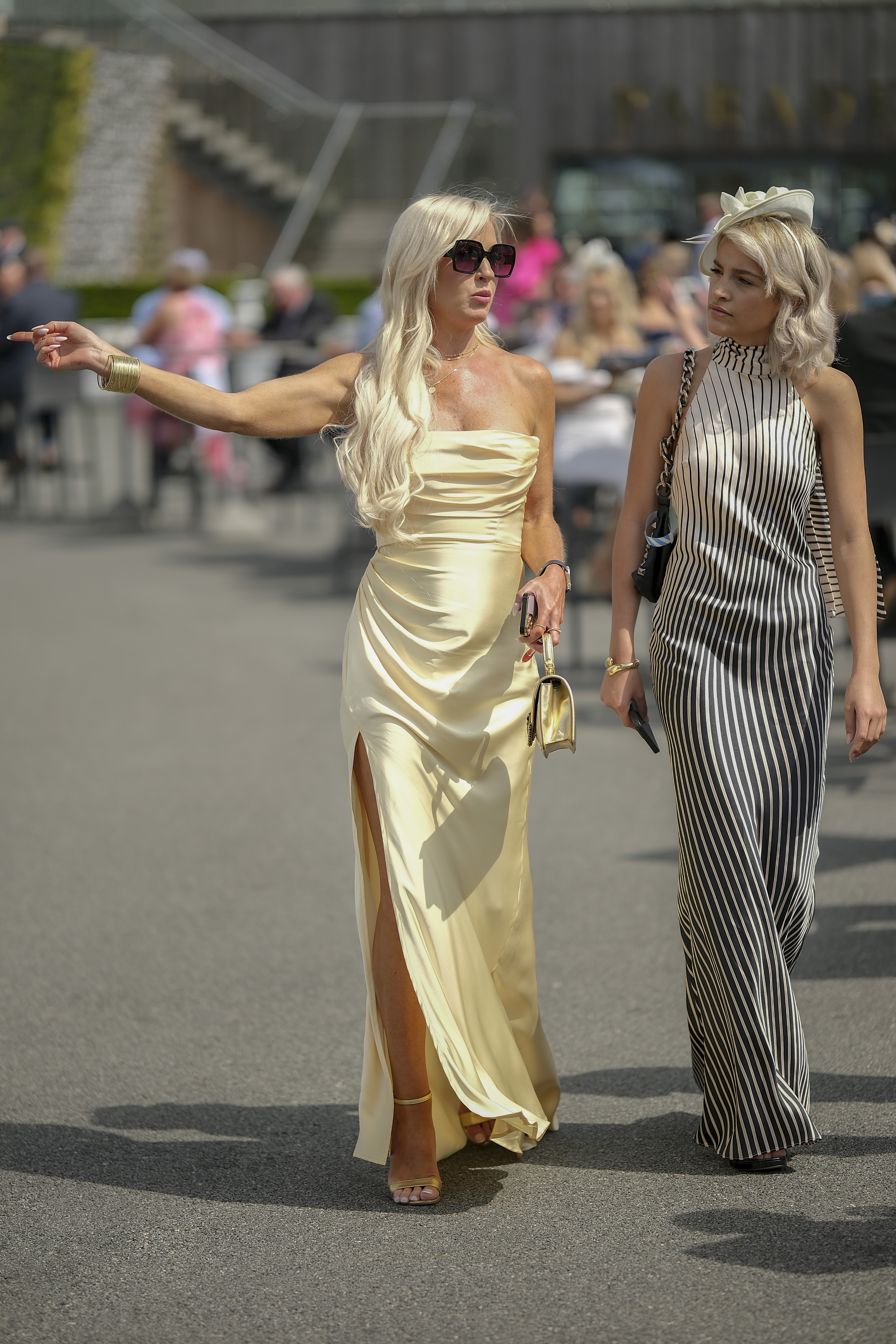 She was interviewed about ‘Ladies Day’ at Chester Races earlier this week