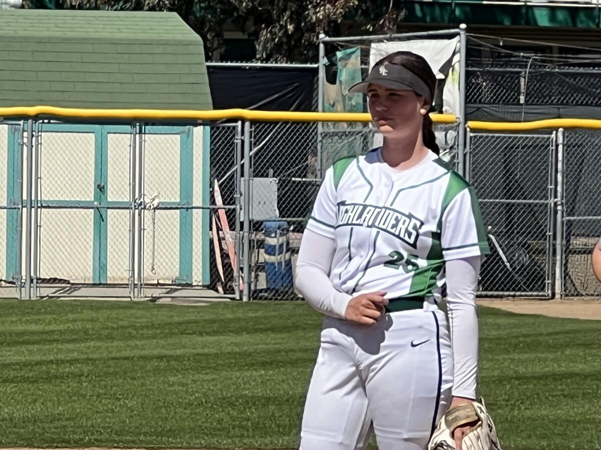 Standout pitcher Addison Moorman of Granada Hills.