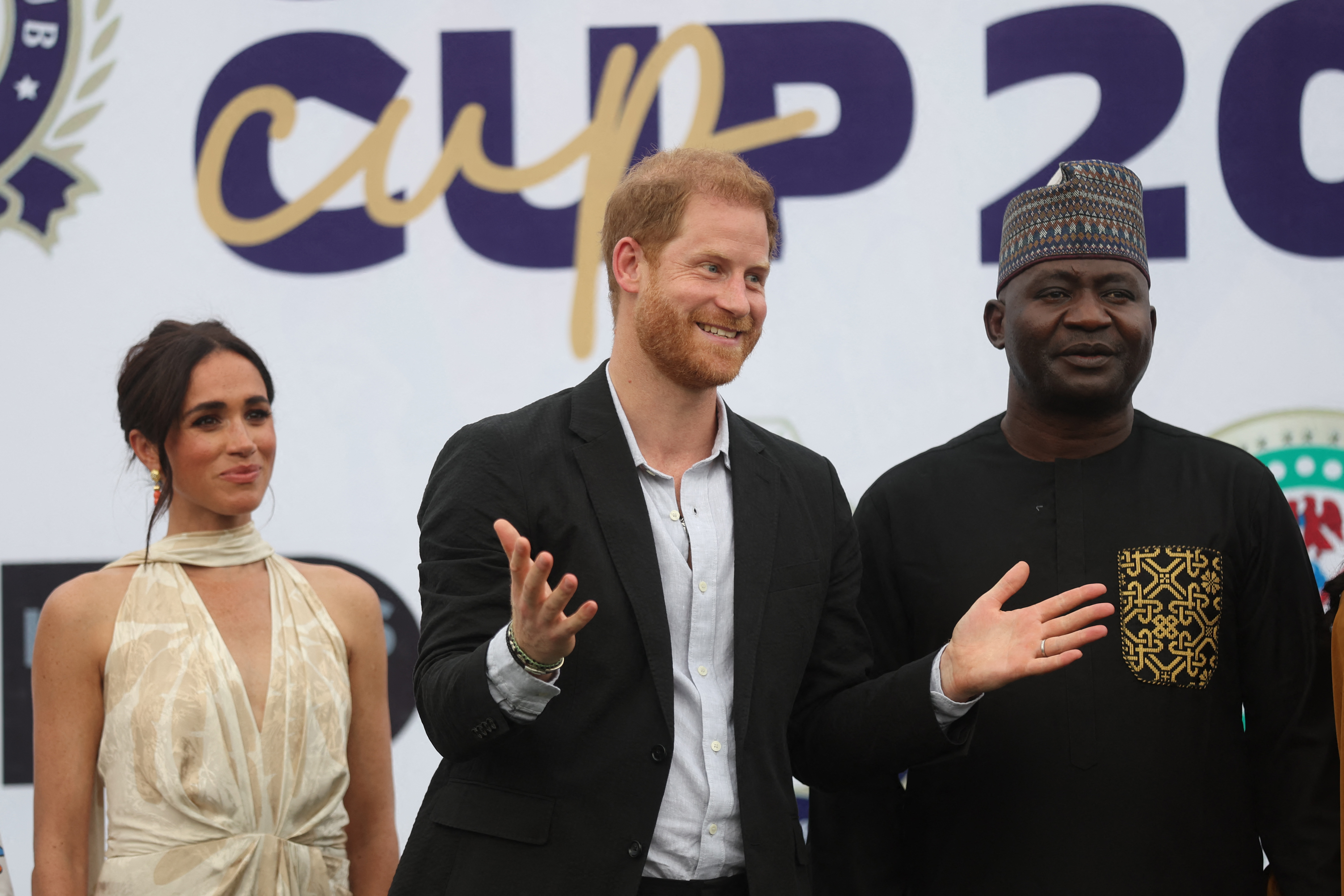 Harry was on a three-day tour of the African nation to promote his Invictus Games for wounded veterans