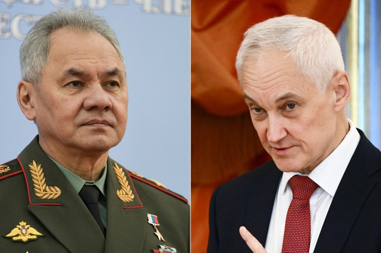 Shoigu and Andrei Belousov