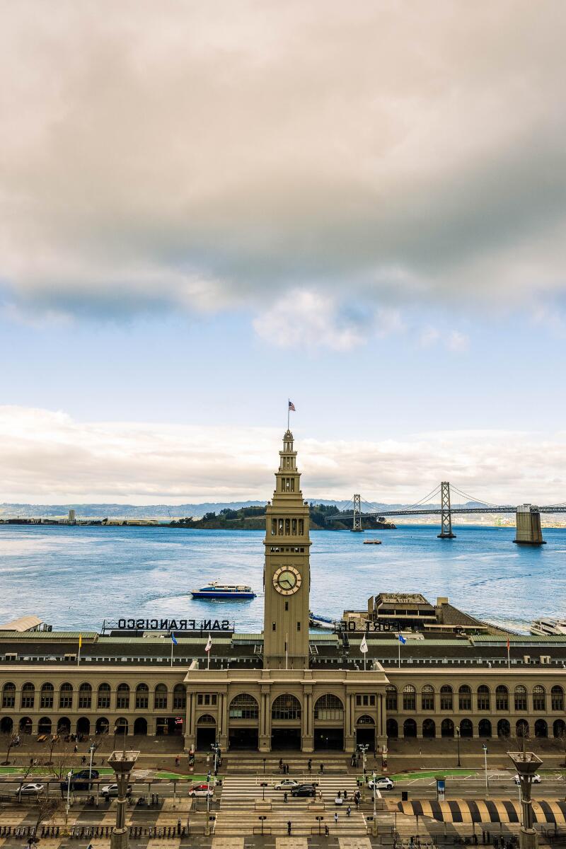 The Ferry Building in San Francisco.