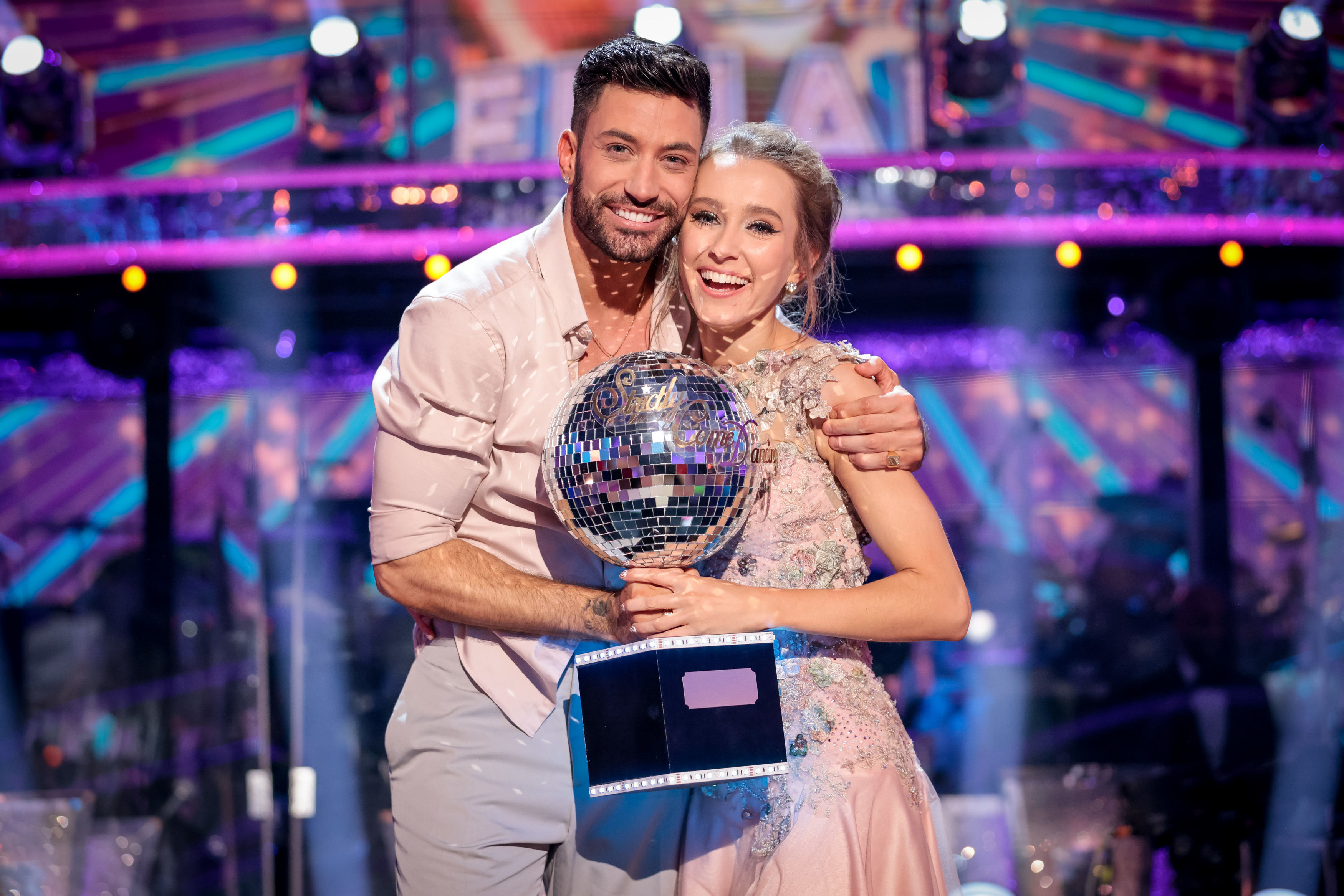 Gio triumphed in 2021 with EastEnders star Rose Ayling-Ellis