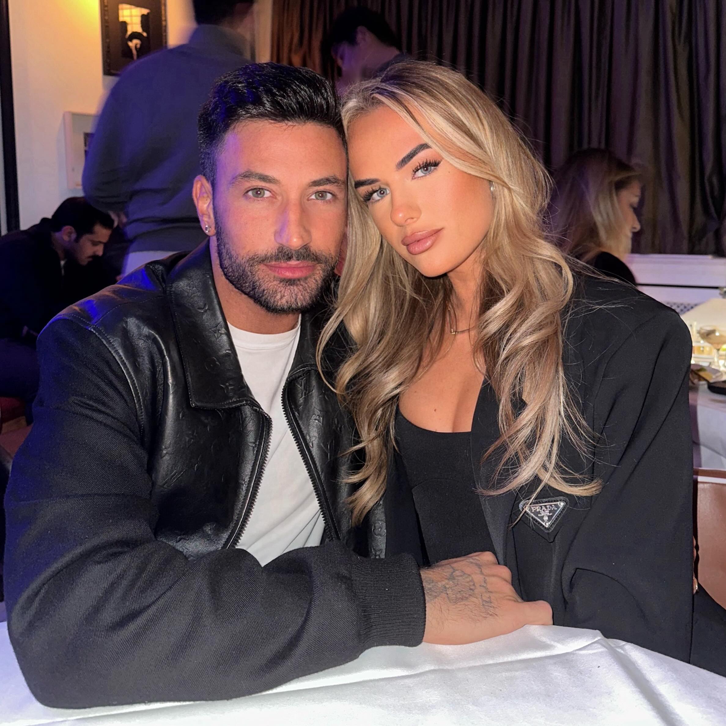 Giovanni is enjoying a romance with ring girl Molly Browna