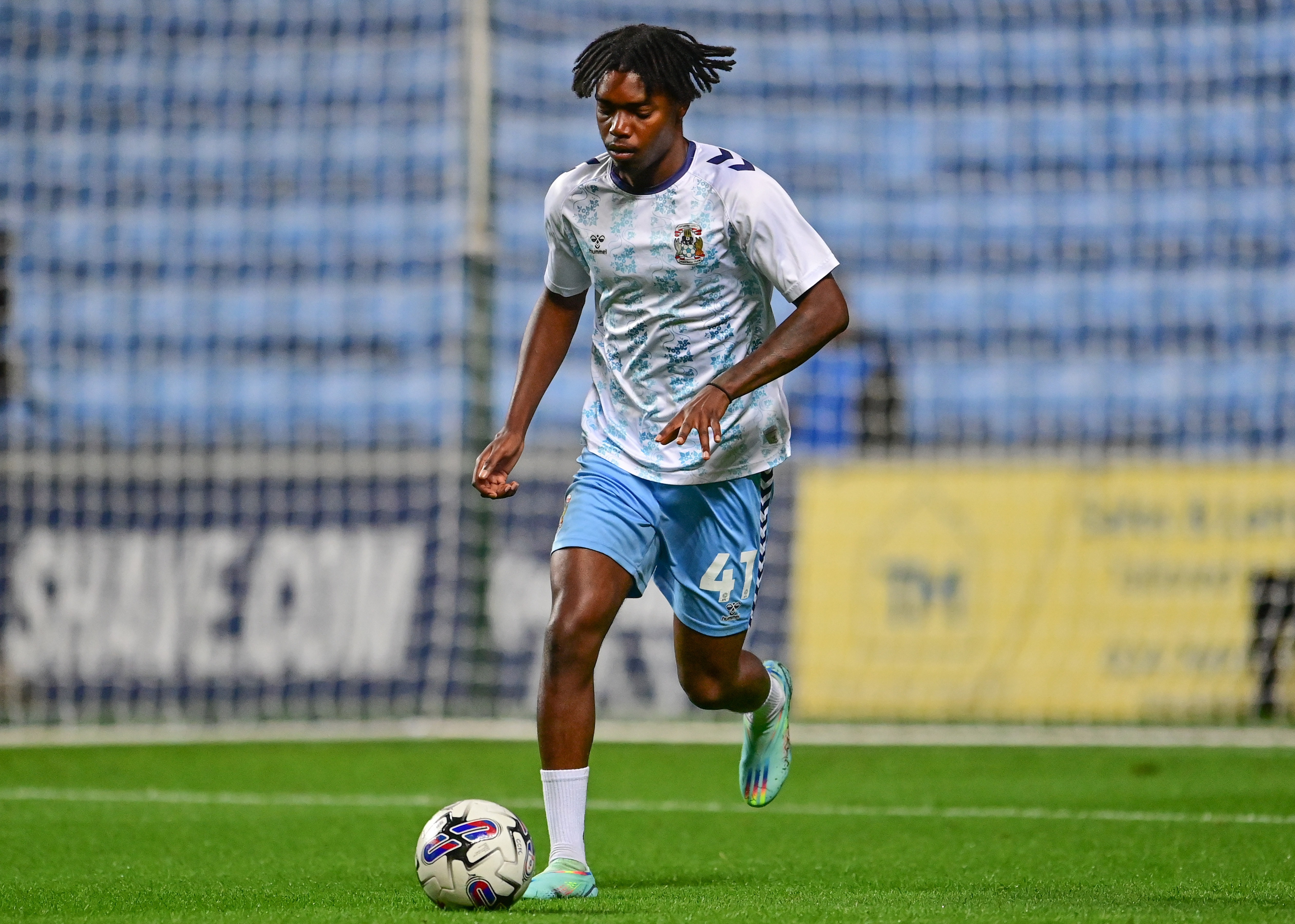 Dermi Lusala was another confirmed as departing Coventry