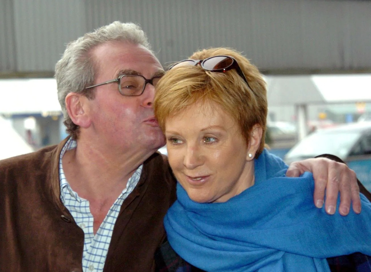 Robinson with her ex husband John Penrose