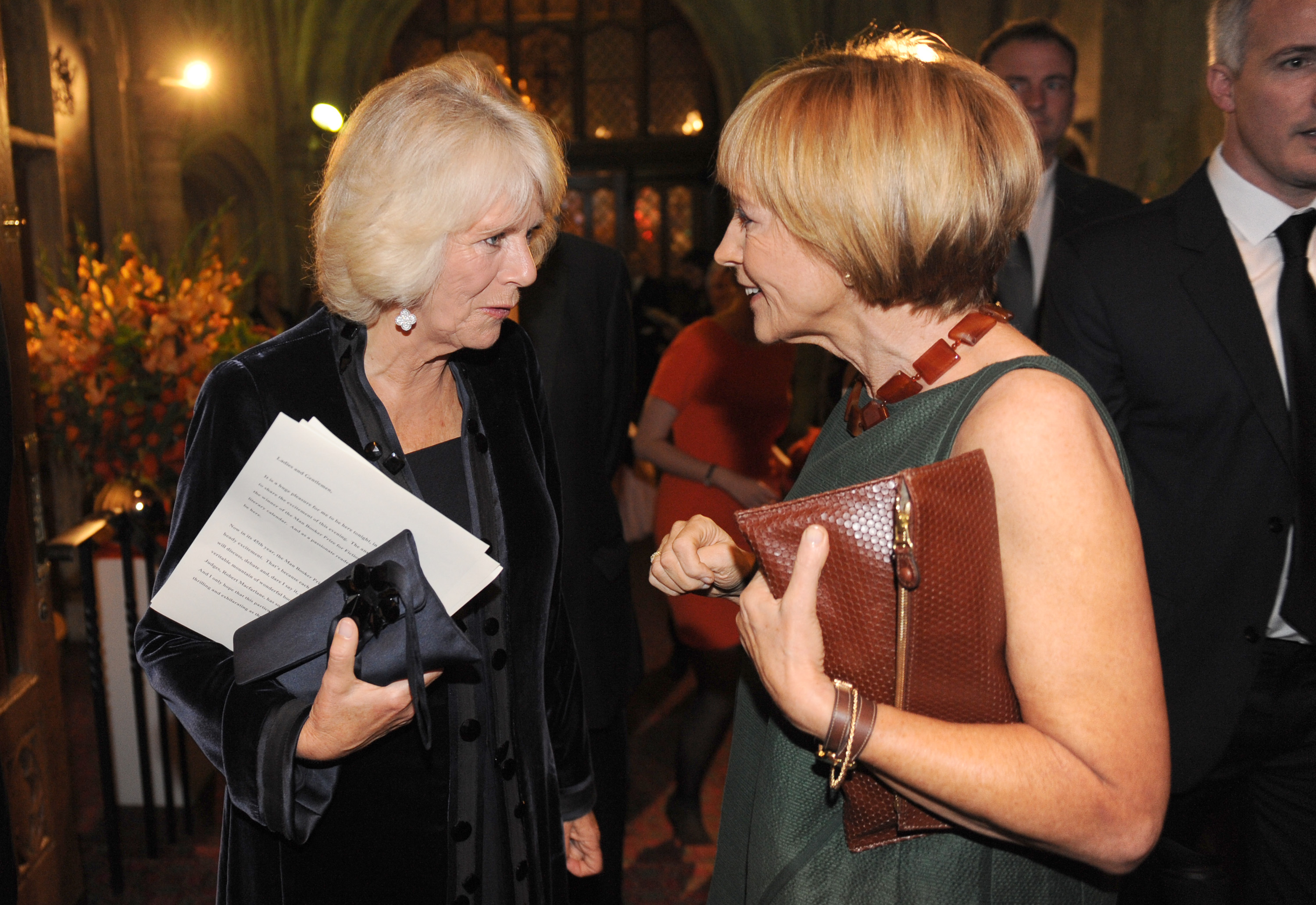 Camilla met Robinson at the 2013 Man Booker Prize for Fiction reception